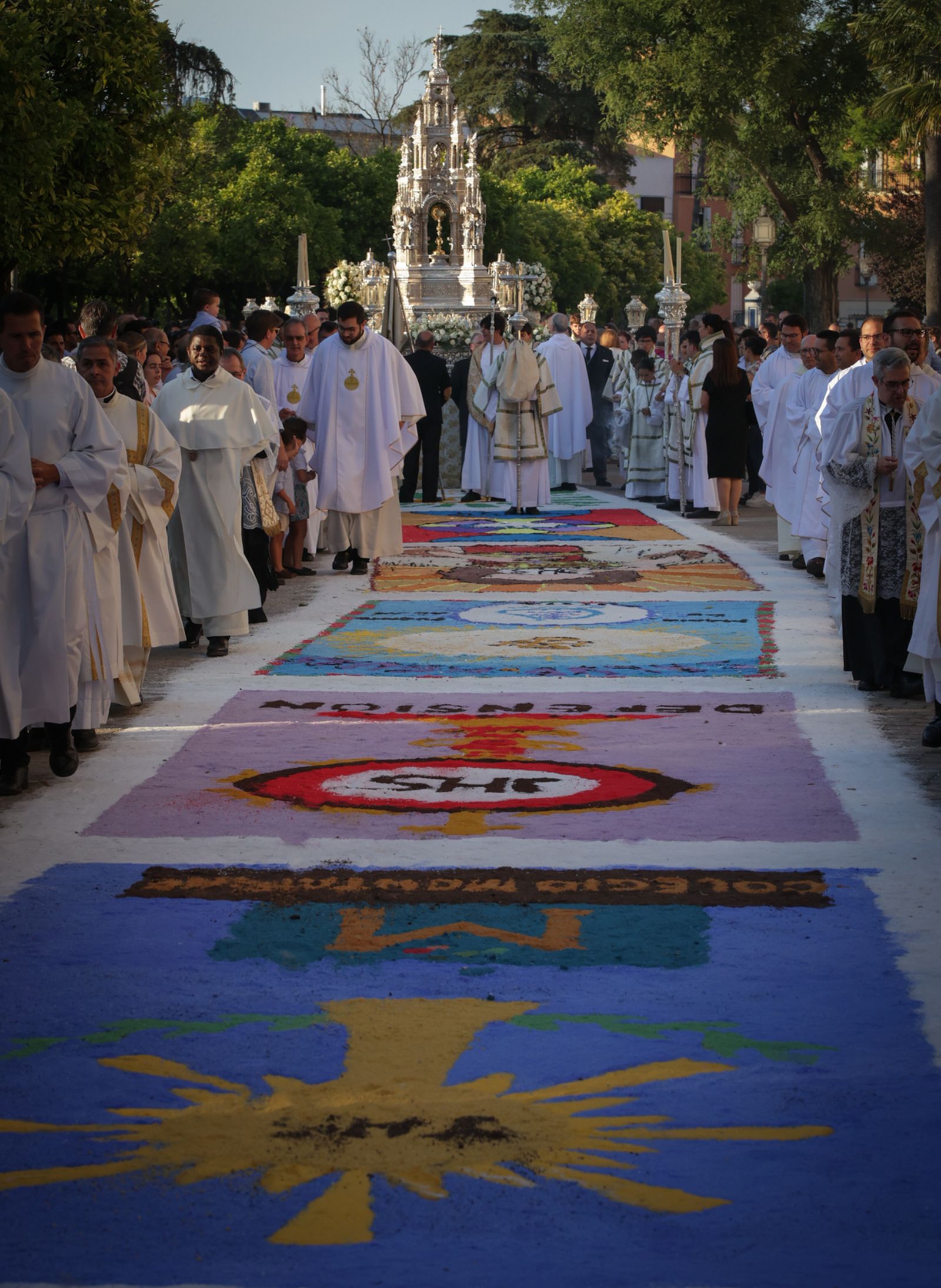 Imágenes de la procesión del Corpus en Jerez