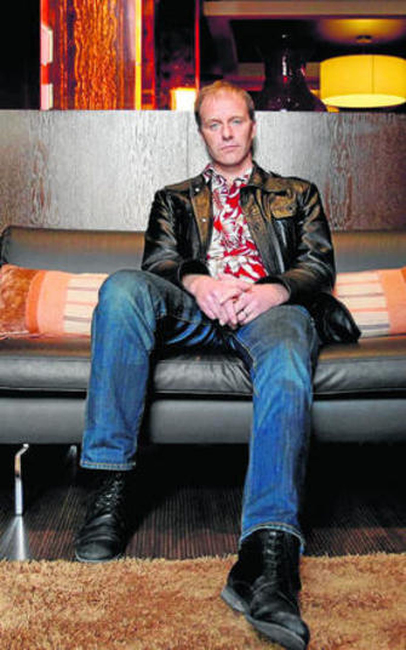 El escritor sueco John Ajvide Lindqvist, autor de 'Descansa en Paz'.