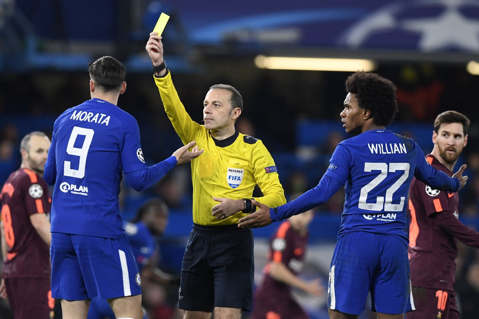 Las imágenes del Chelsea-Barça