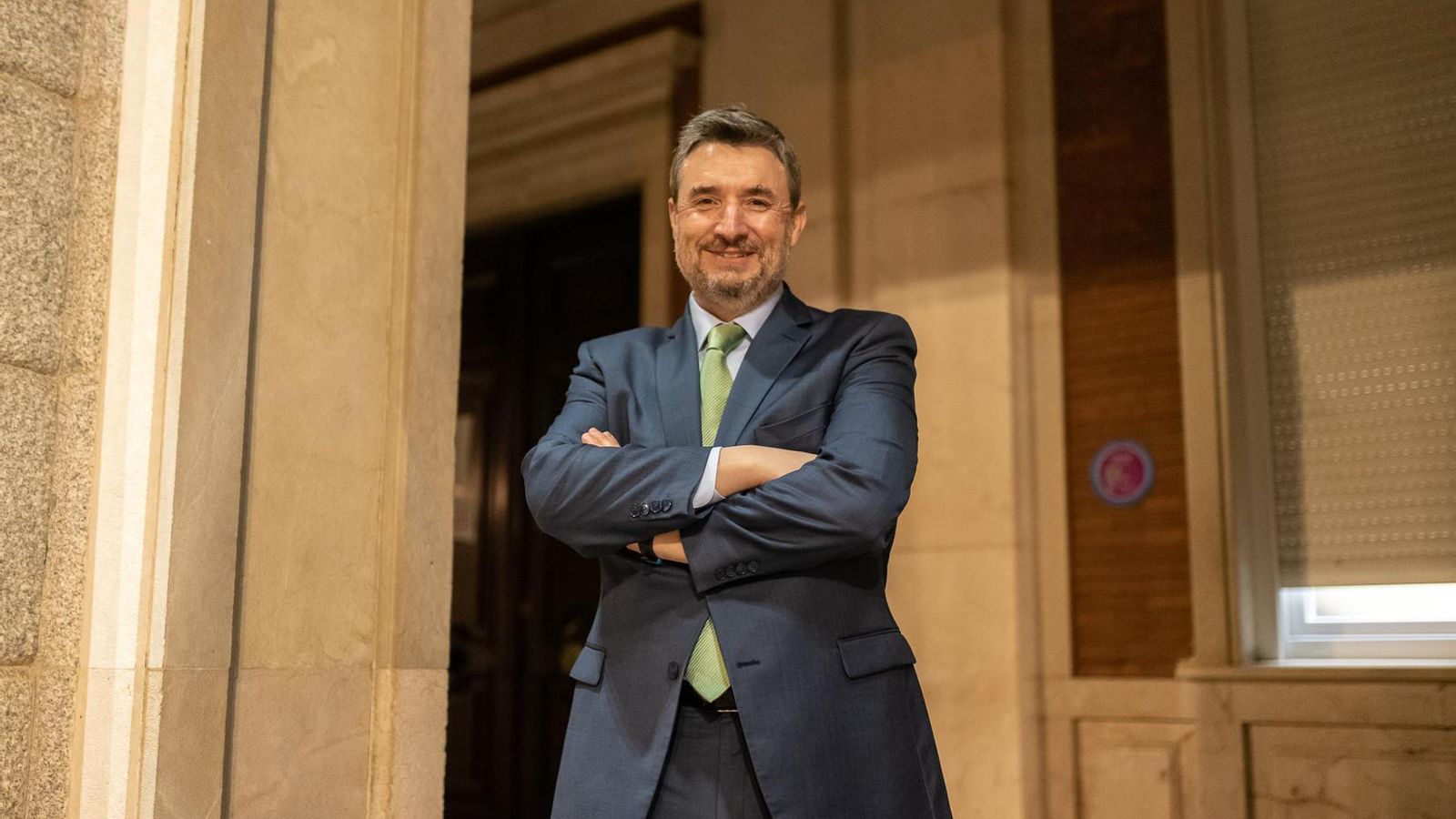 Millán García-Tola en Huelva el pasado miércoles.