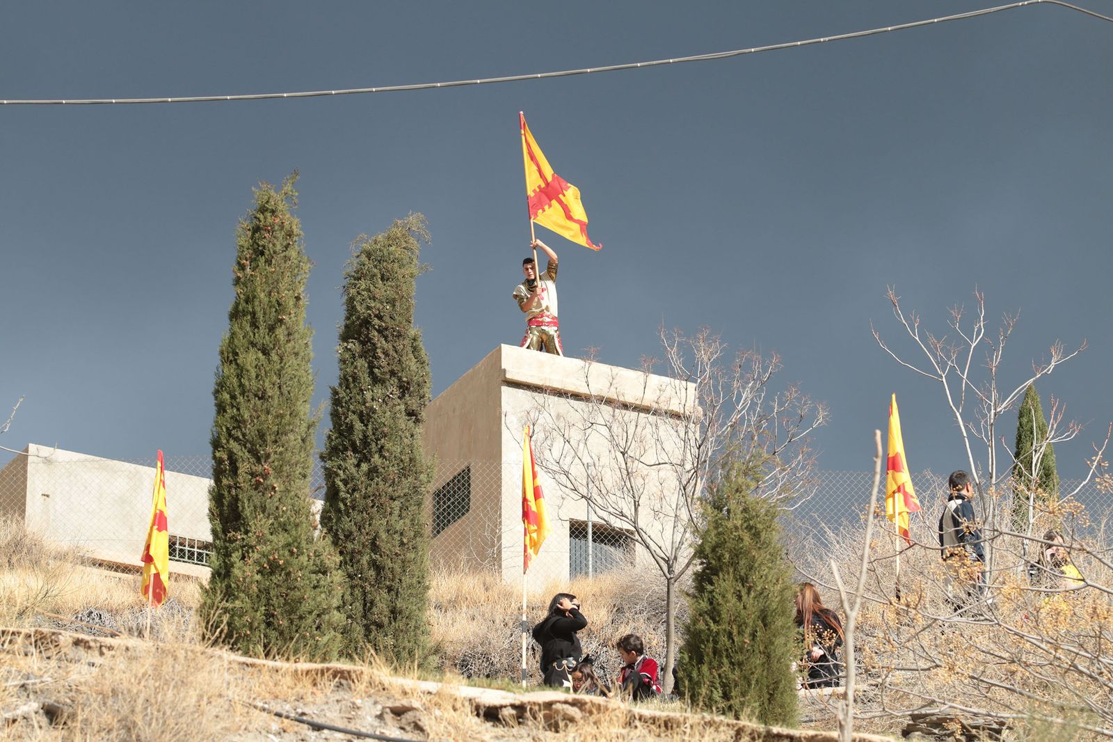Los Moros y Cristianos de Gérgal se enfrentan en las fiestas de San Sebastián