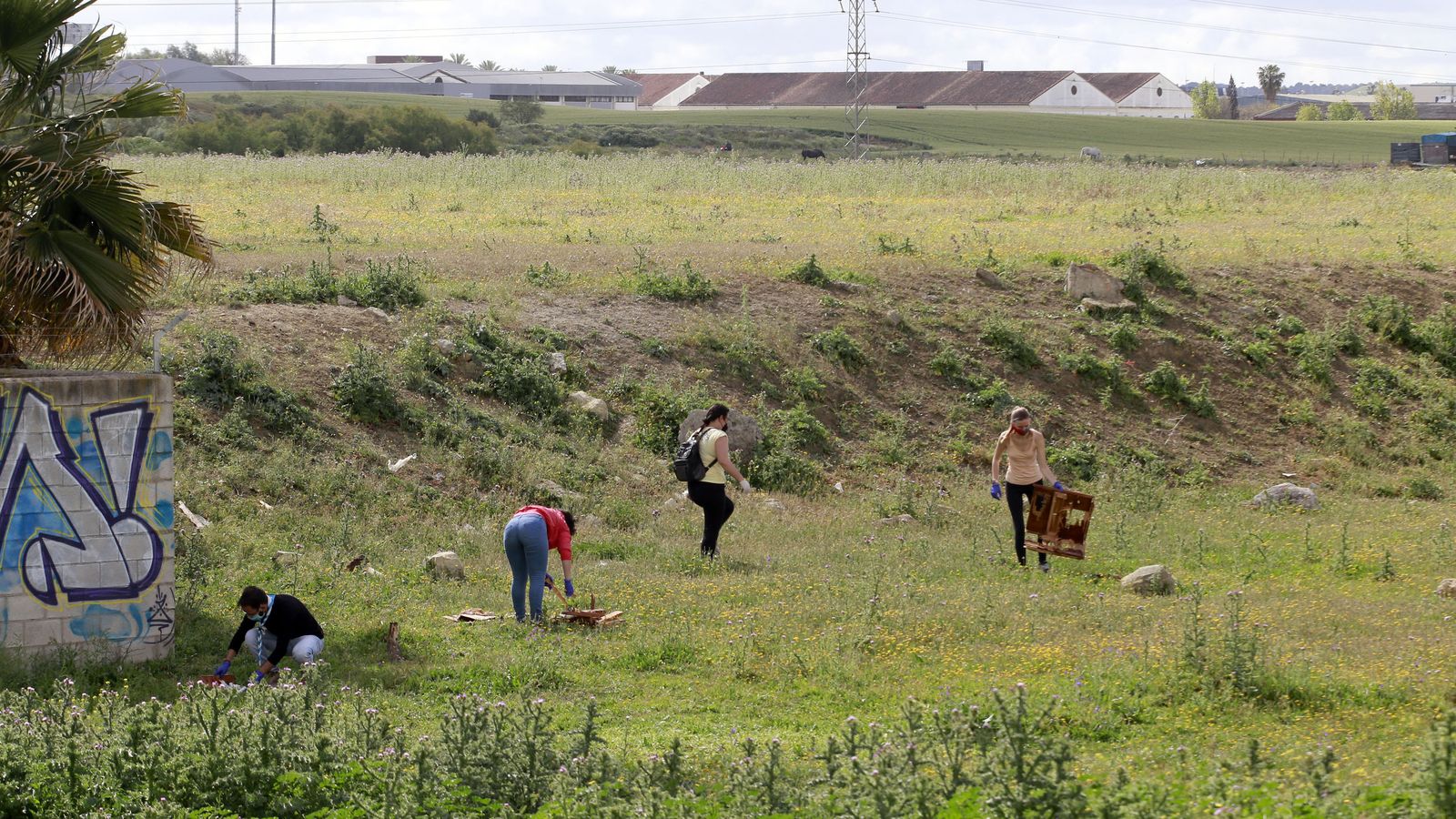 Gran recogida de Zero Waste Jerez con casi 40 voluntarios