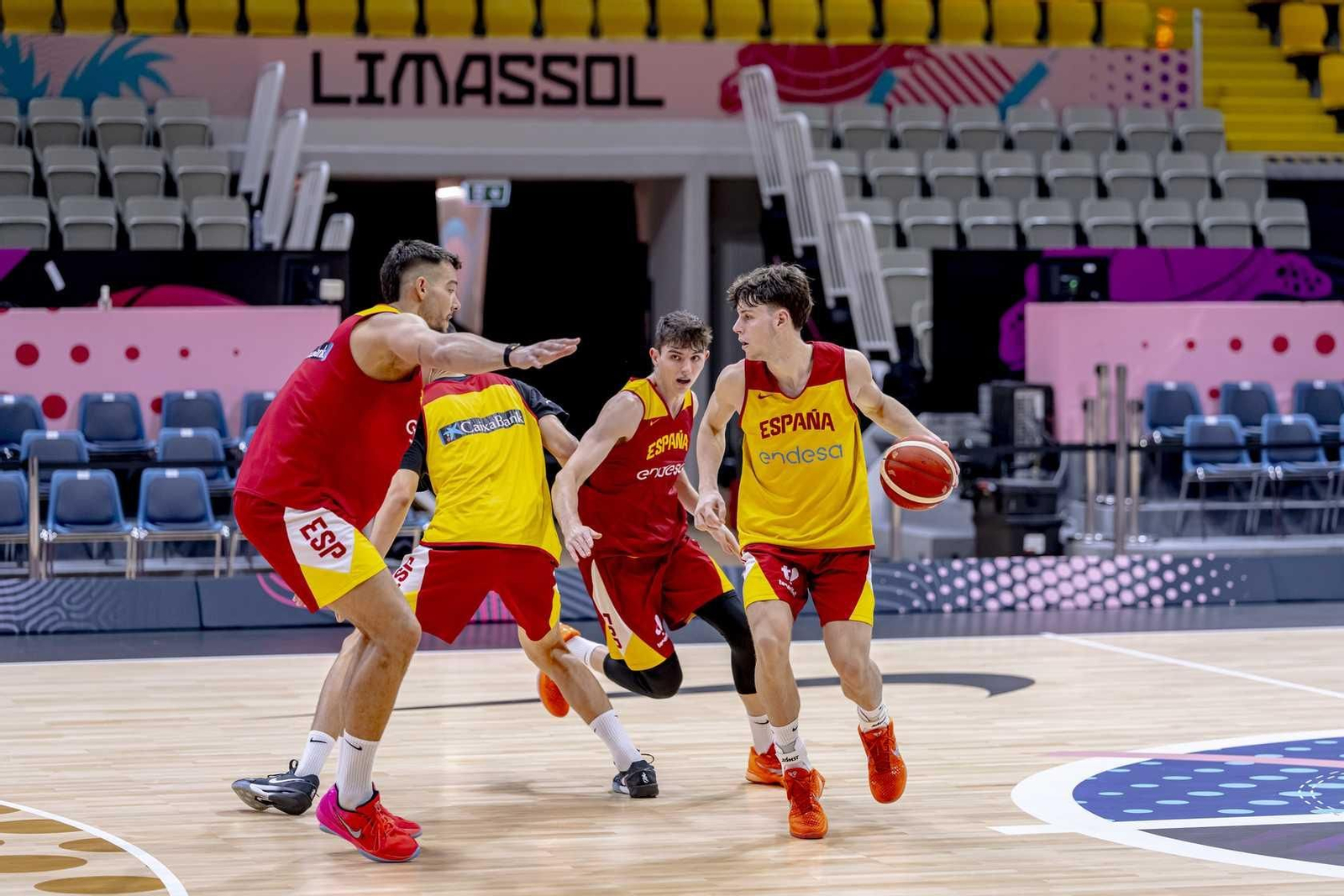 Mario Saint-Supéry, en modo Eurobasket