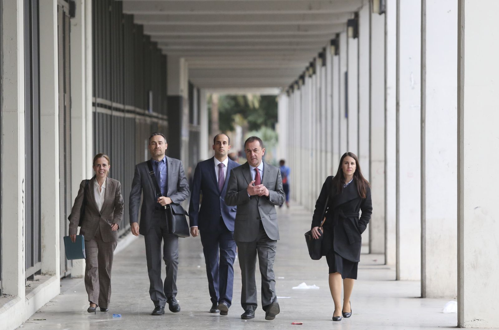Las fotos del primer día en La Rosaleda del administrador José María Muñoz Jiménez