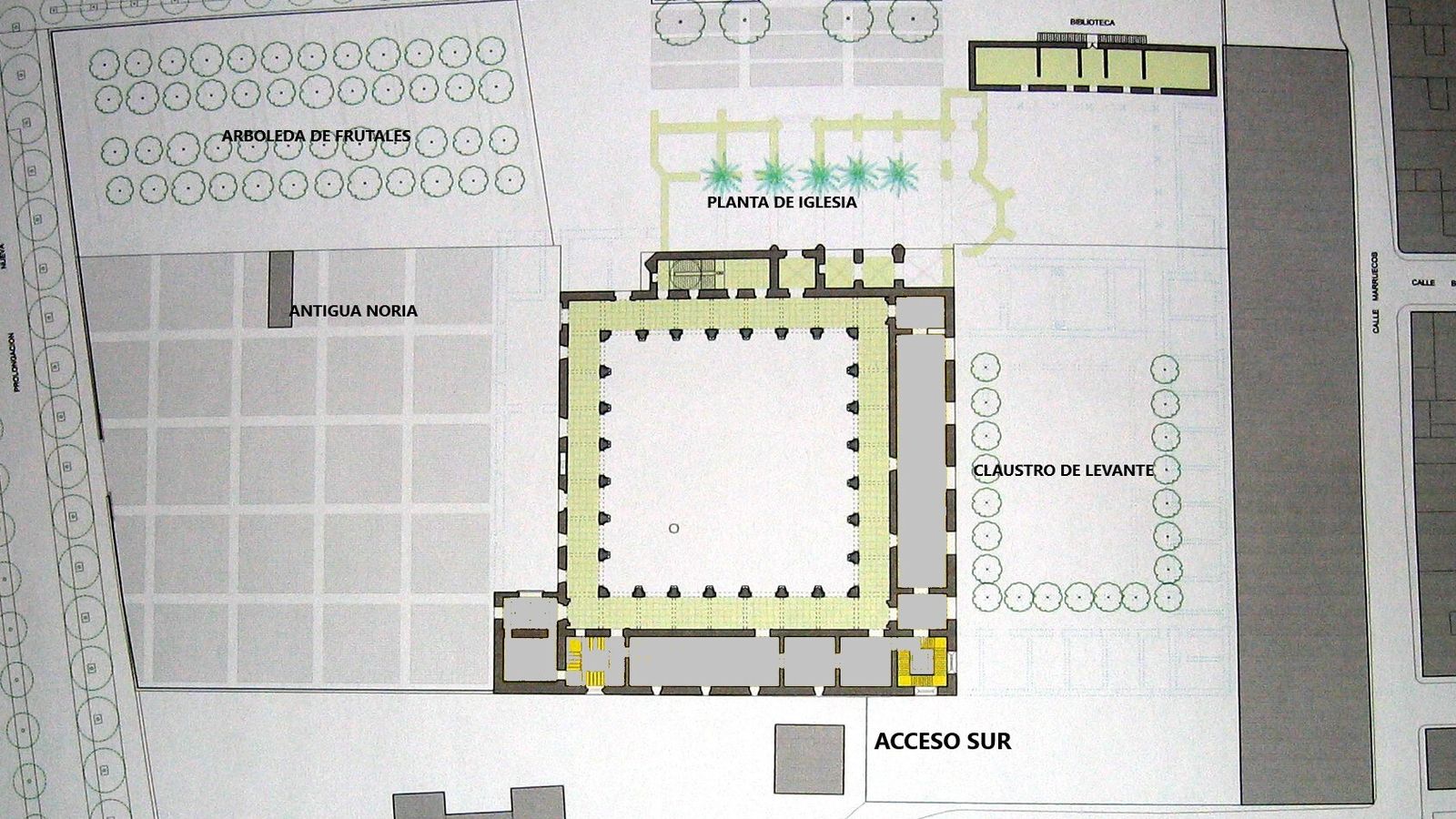 Croquis de la propuesta del articulista.