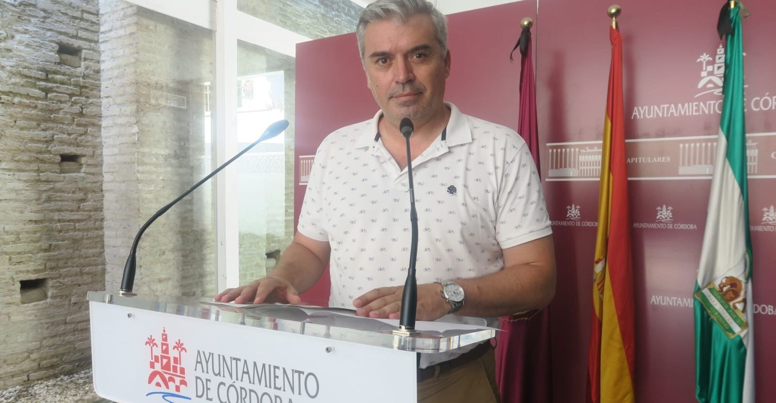 El concejal del PSOE Víctor Montoro.