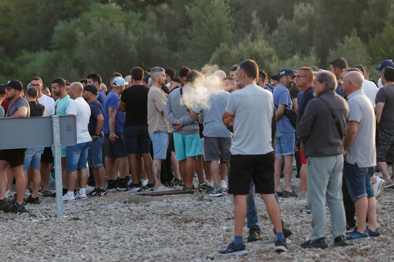 Las protestas por la huelga del metal este martes en el Campo de Gibraltar, en imágenes