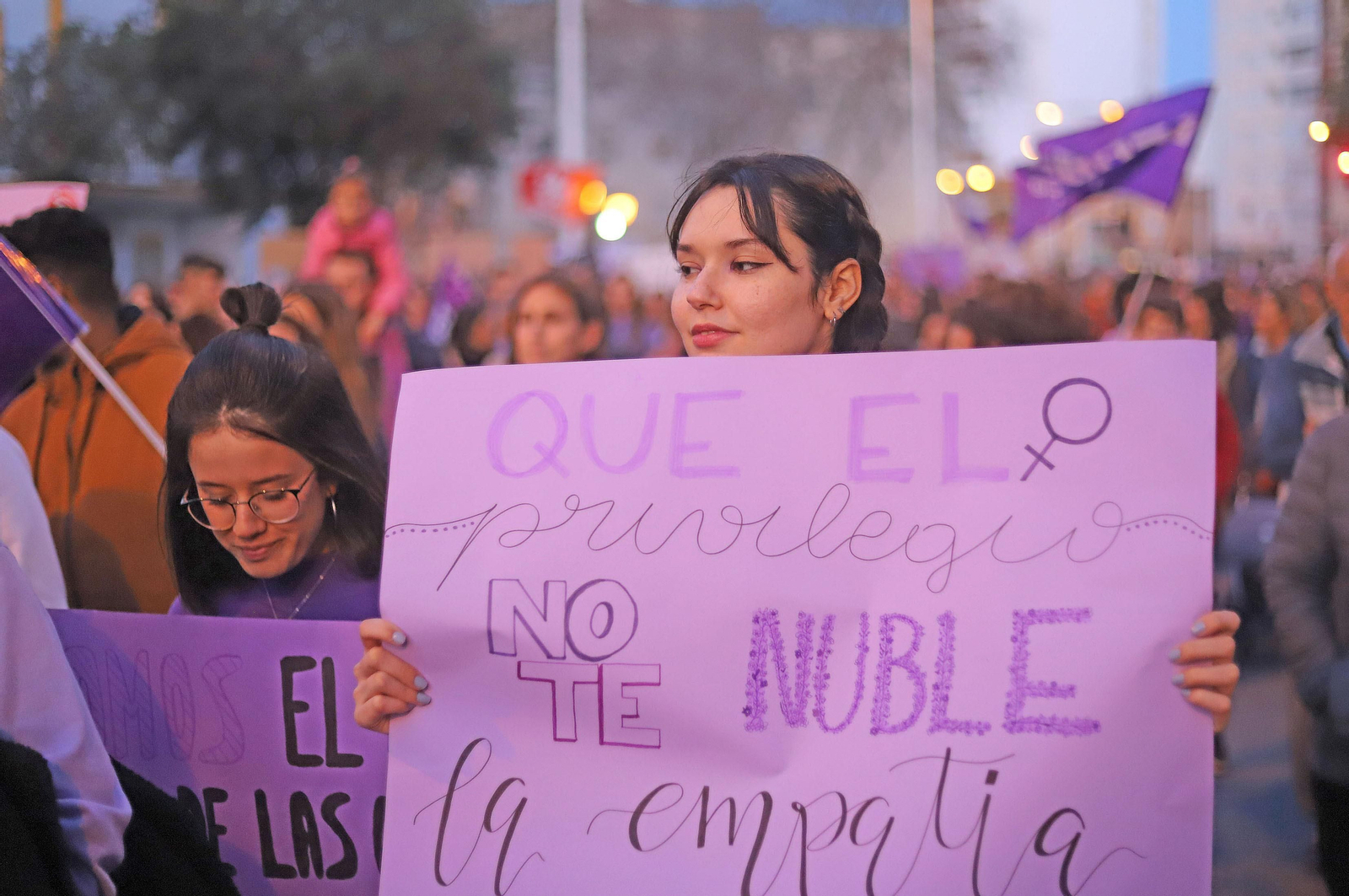 Imágenes de la manifestación del 8 de marzo, Día Internacional de la Mujer