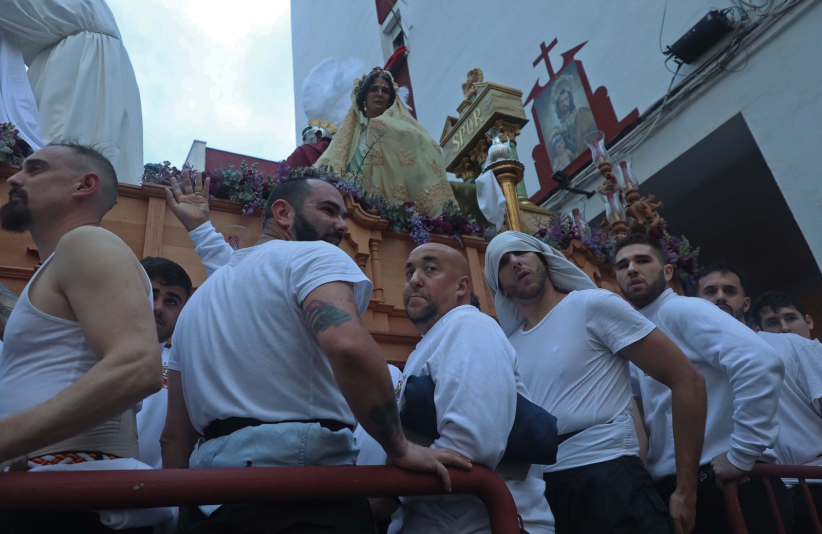 Fotos del Miércoles Santo en Algeciras: Ecce Homo y Buena Muerte