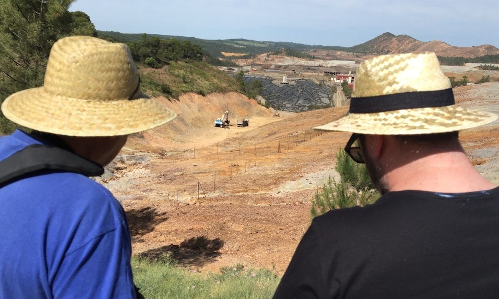 Estado actual del vertedero.