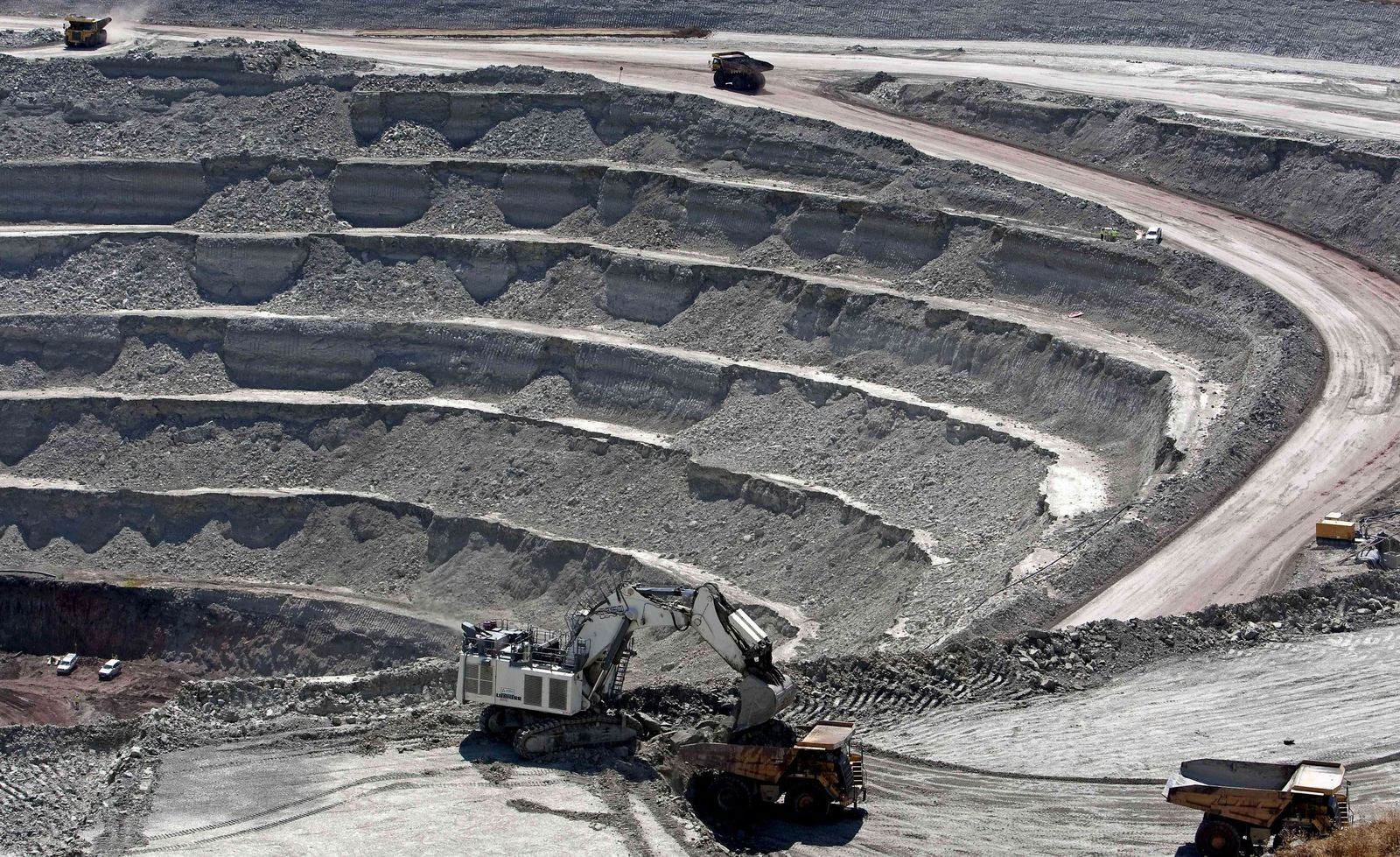 Imagen de archivo de la  mina Cobre  Las  Cruces