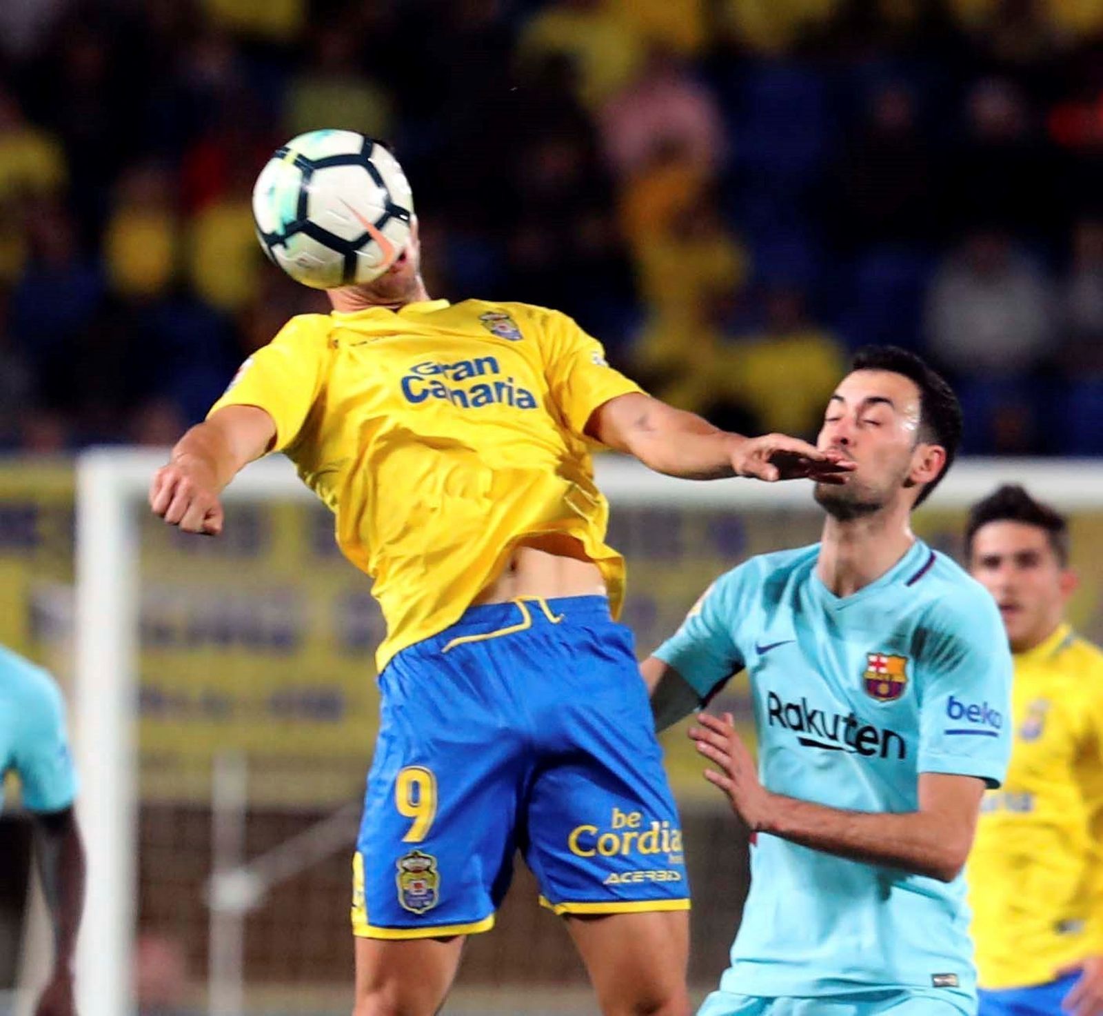 El Las Palmas-Barcelona, en imágenes