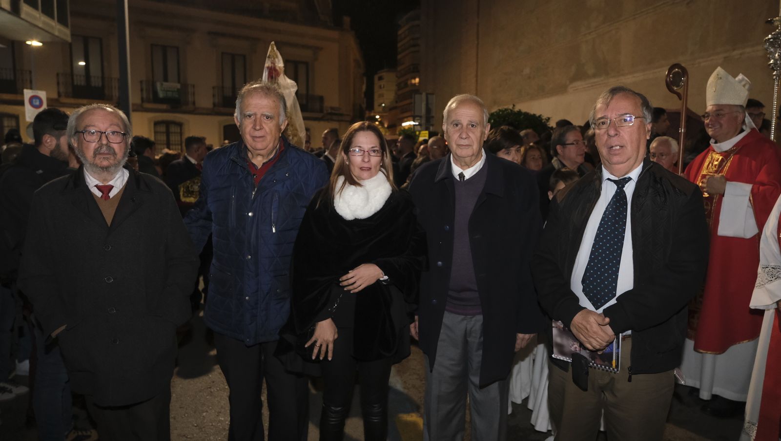 Imágenes de la misa y procesión de San Sebastián, en Almería