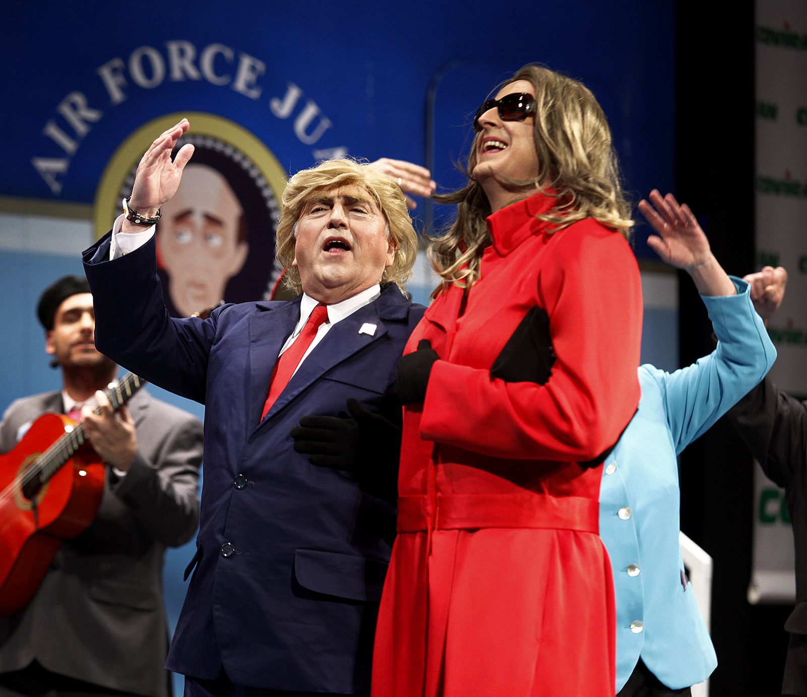 Las imágenes de la sexta función de cuartos