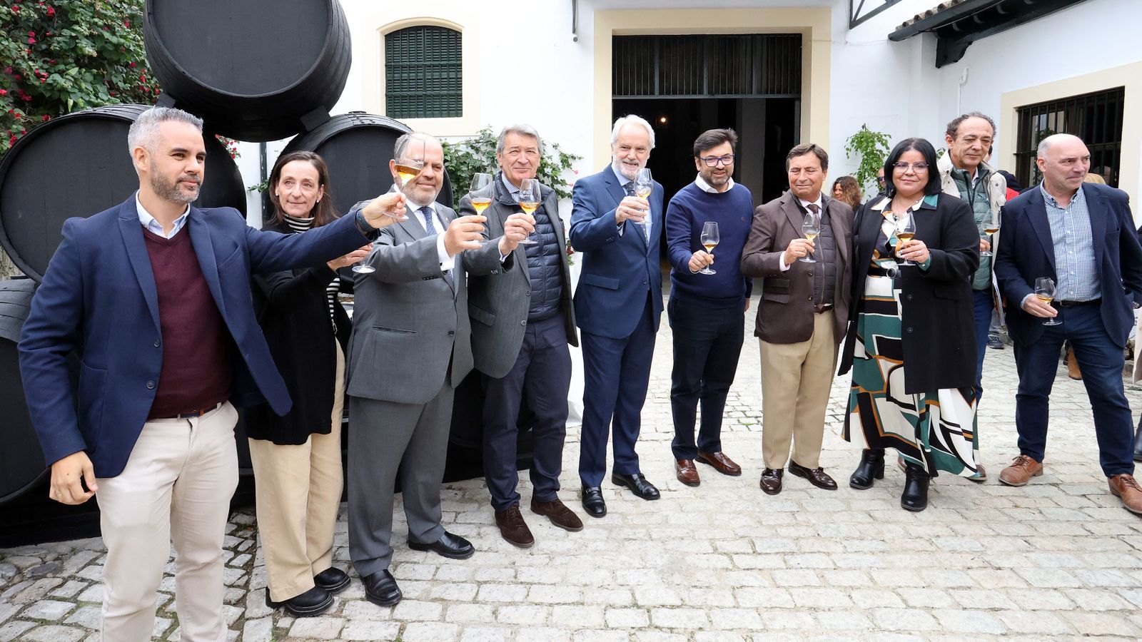 Presentación de los vinos VORS de Cayetano del Pino en Jerez