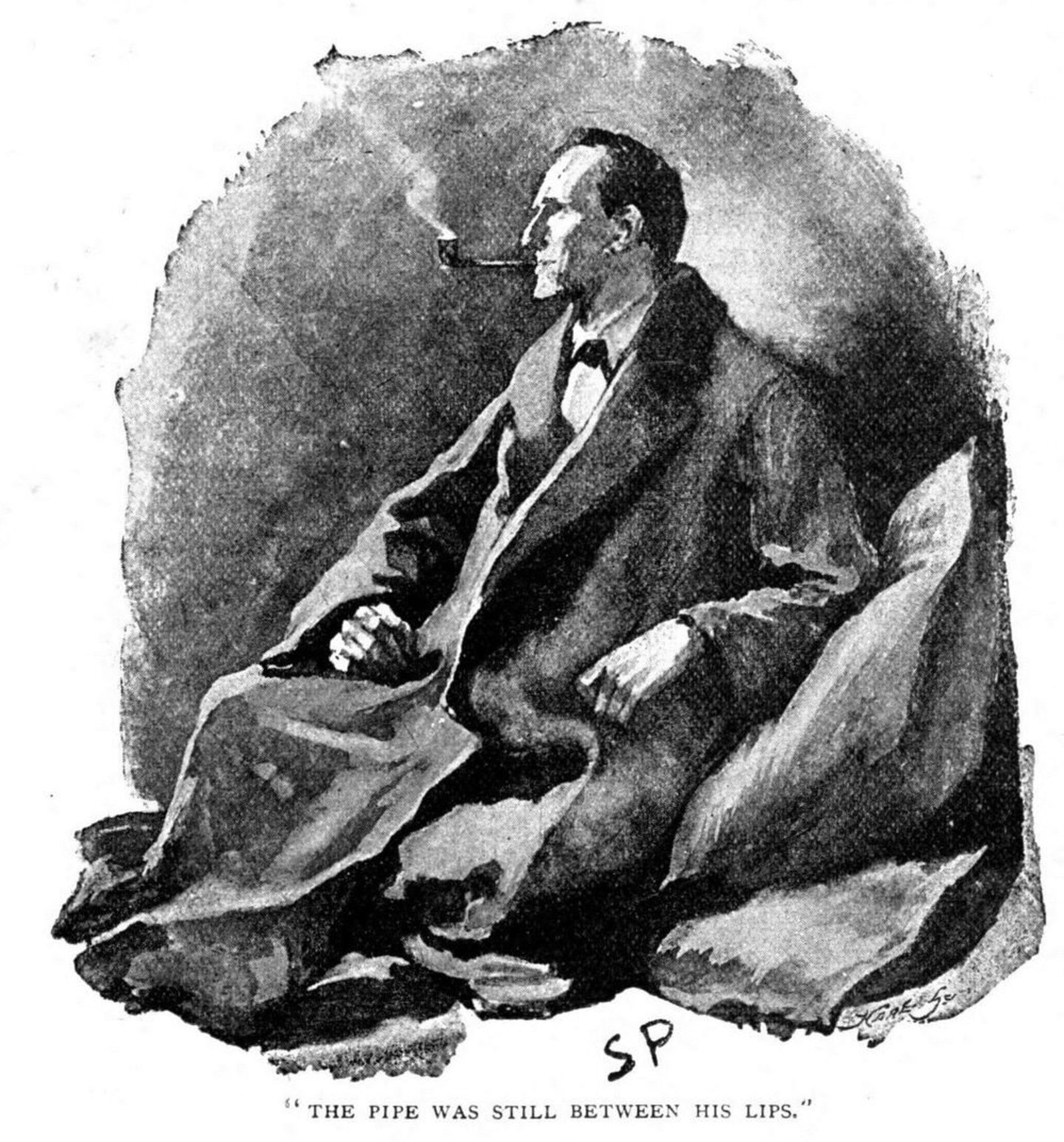 Sherlock Holmes, por Sidney Paget.
