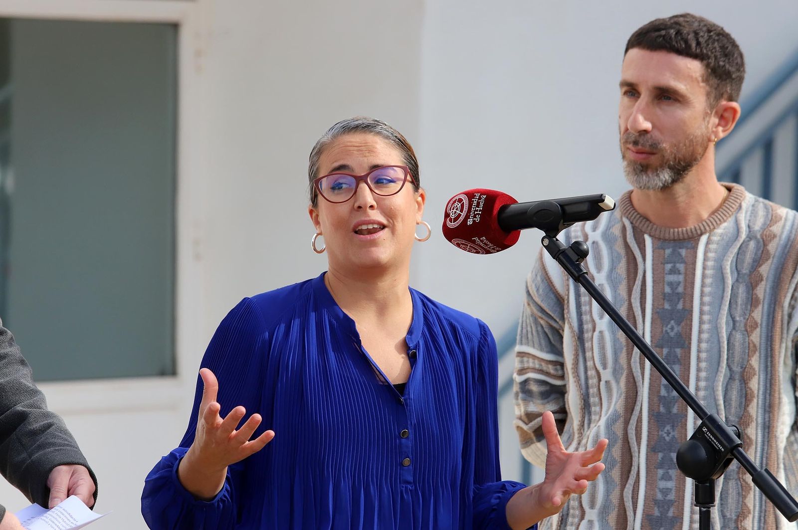 Wild Welva y María JL Hierro inauguran las nuevas intervenciones de Arte urbano en el Campus del Carmen, en imágenes
