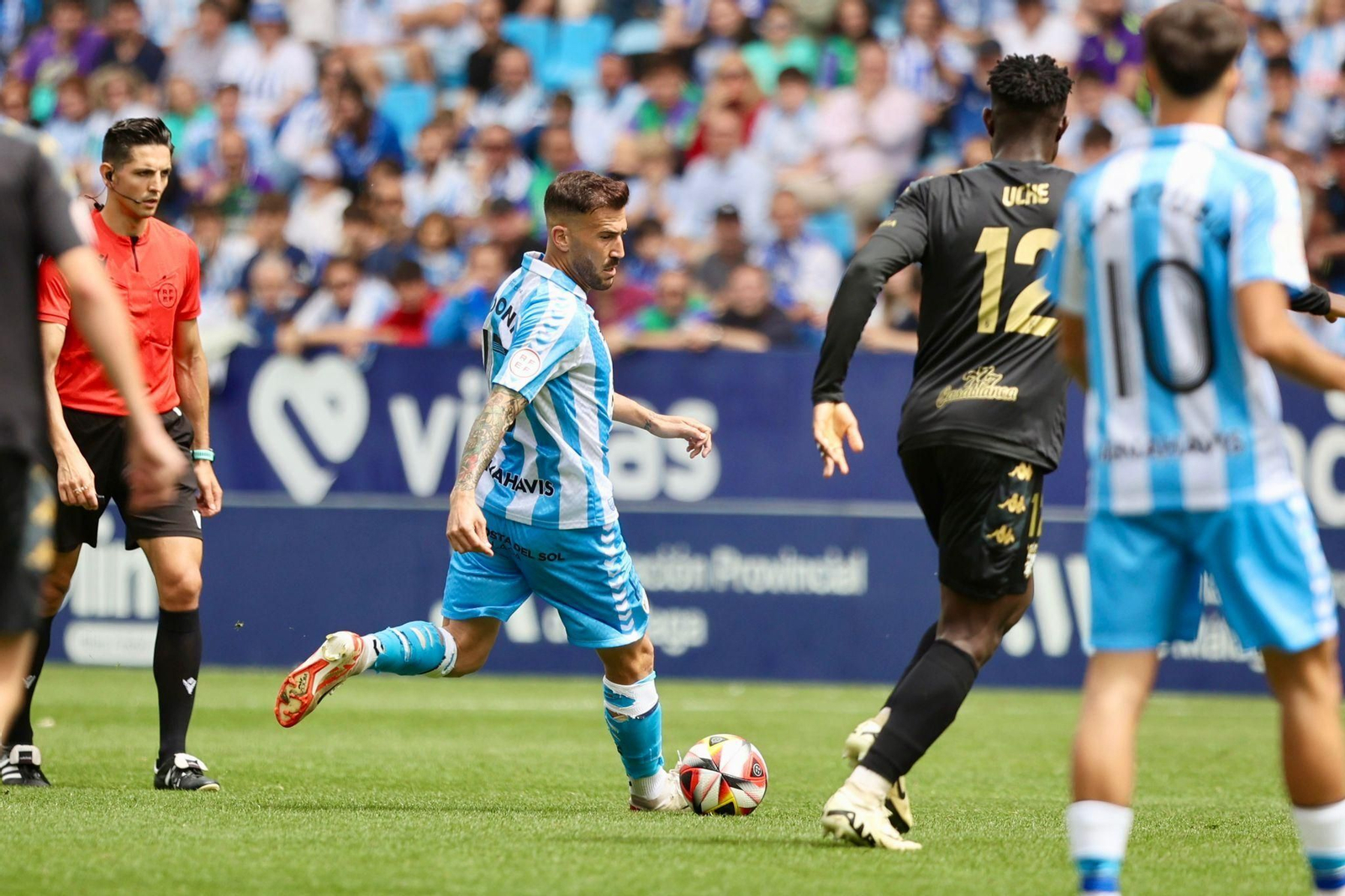 Málaga CF-AD Ceuta, en fotos