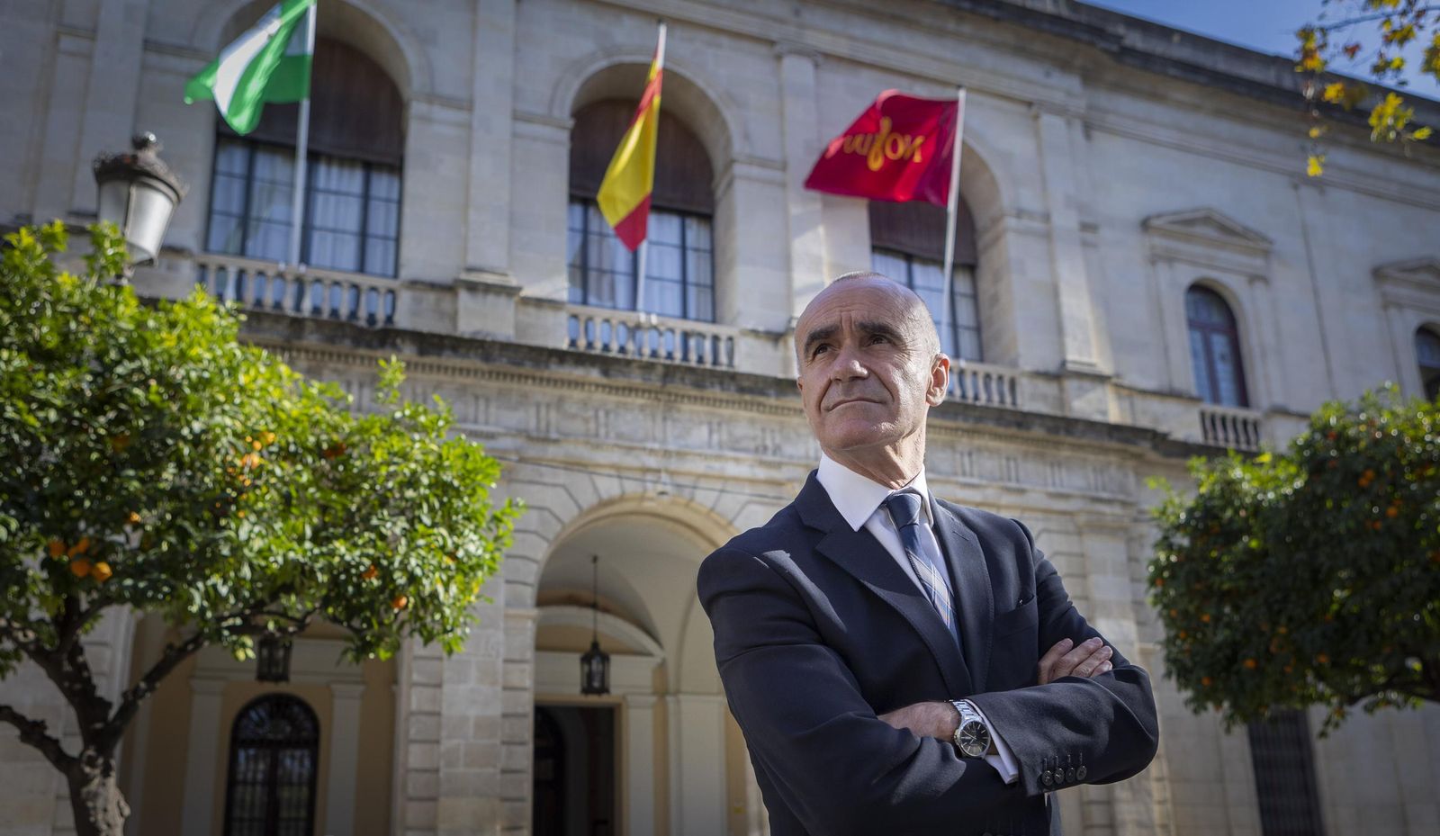 Antonio Muñoz, portavoz socialista en el Ayuntamiento.