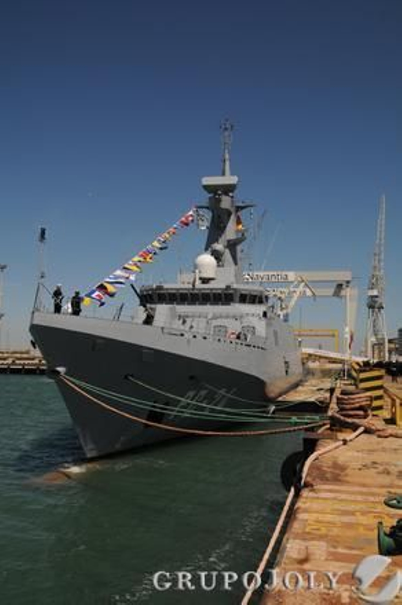 Navantia entrega el ´Kariña´a la armada venezolana.   Fotos: Javier González
