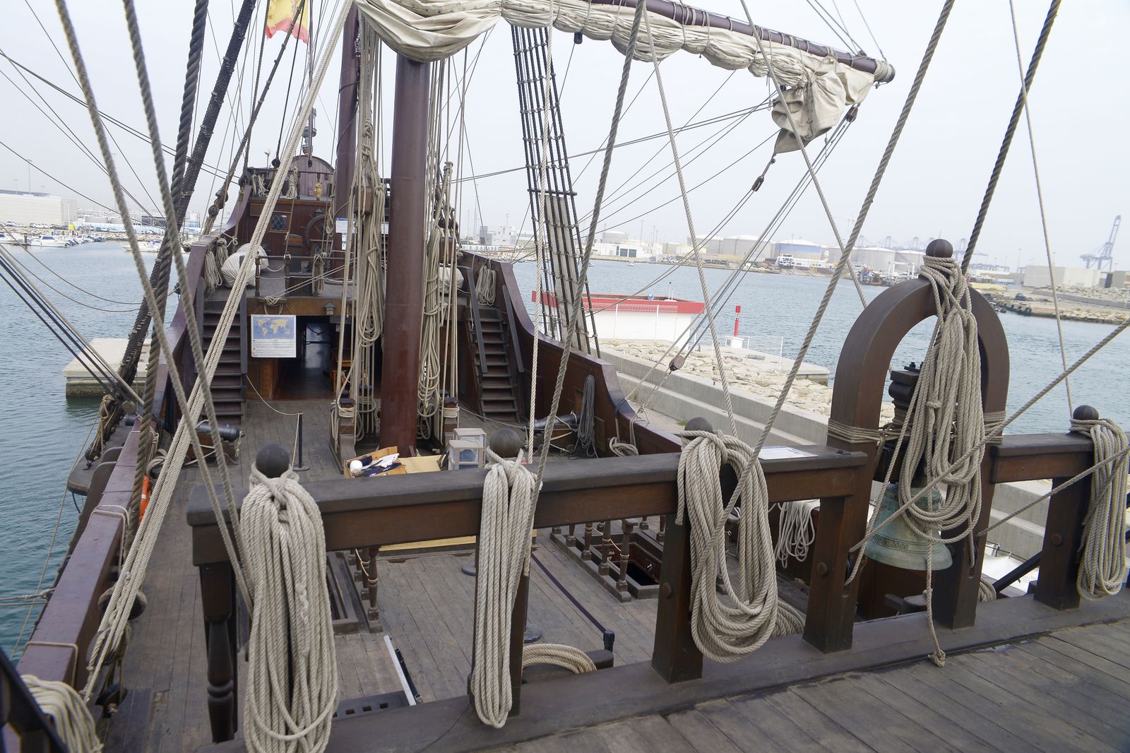 Escala del galeón Andalucía  en Algeciras