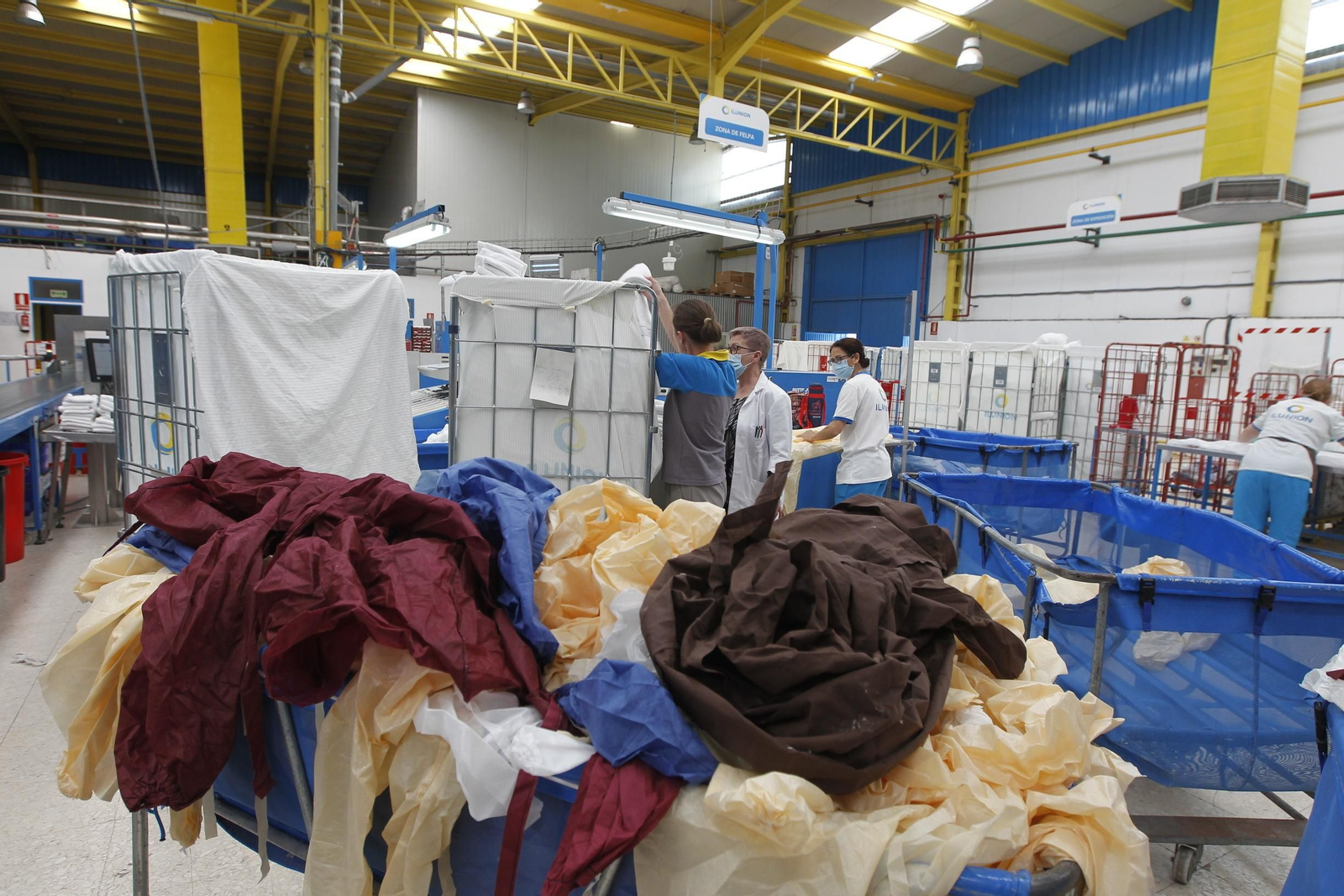 Fotogalería Lavandería de ropa hospitalaria