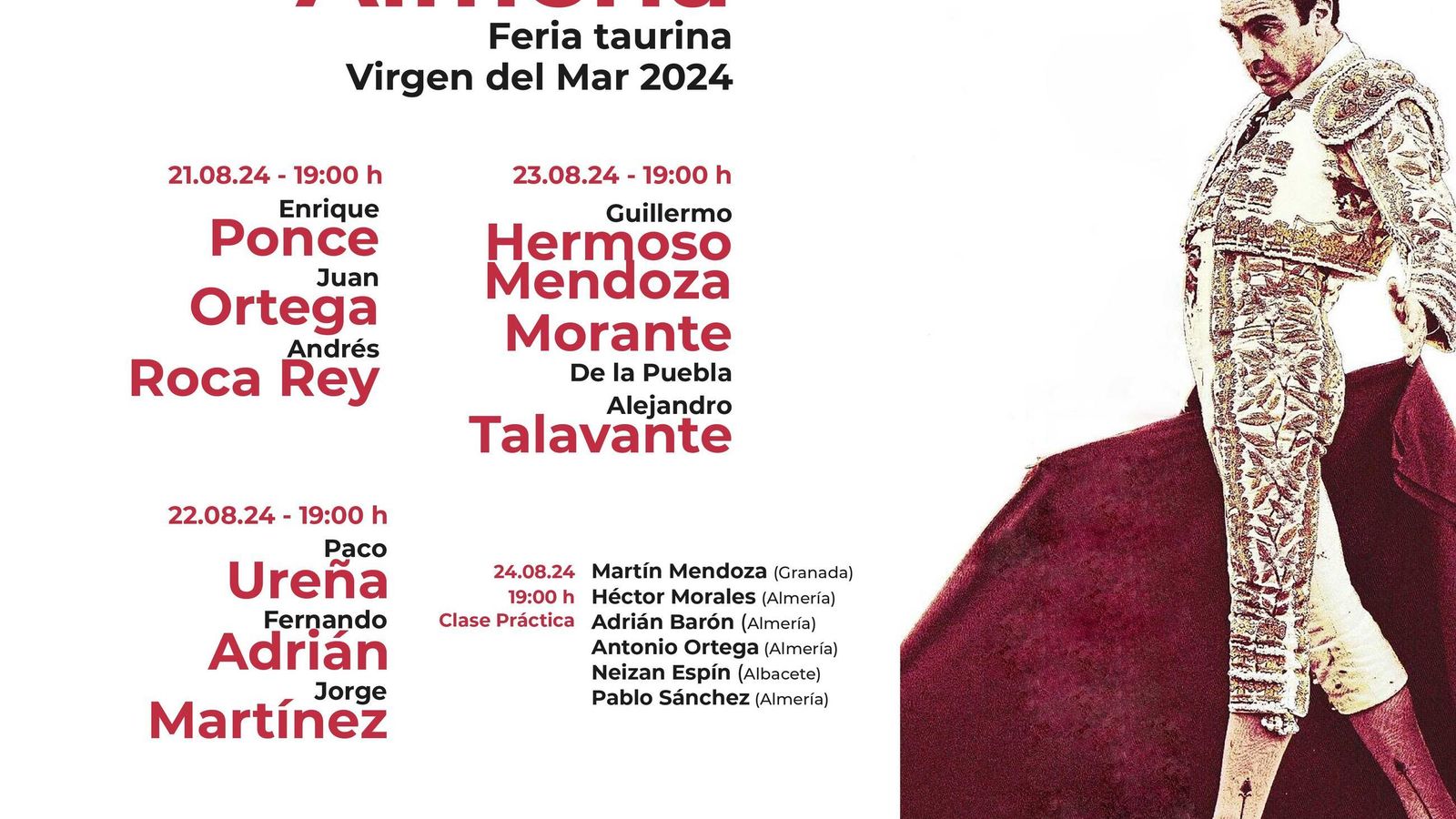 Cartel de la Feria Taurina