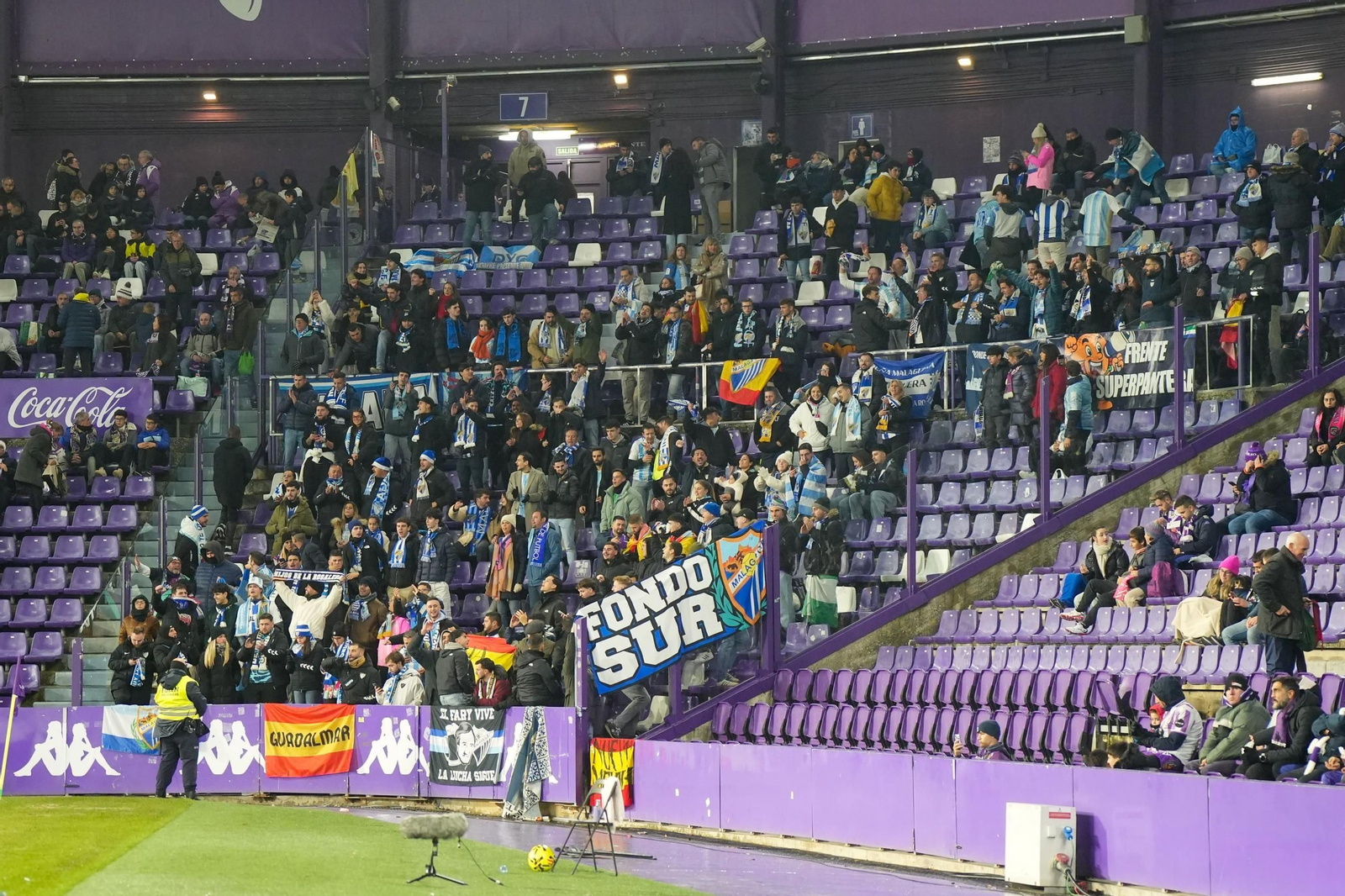 El Real Valladolid-Málaga CF, en fotos