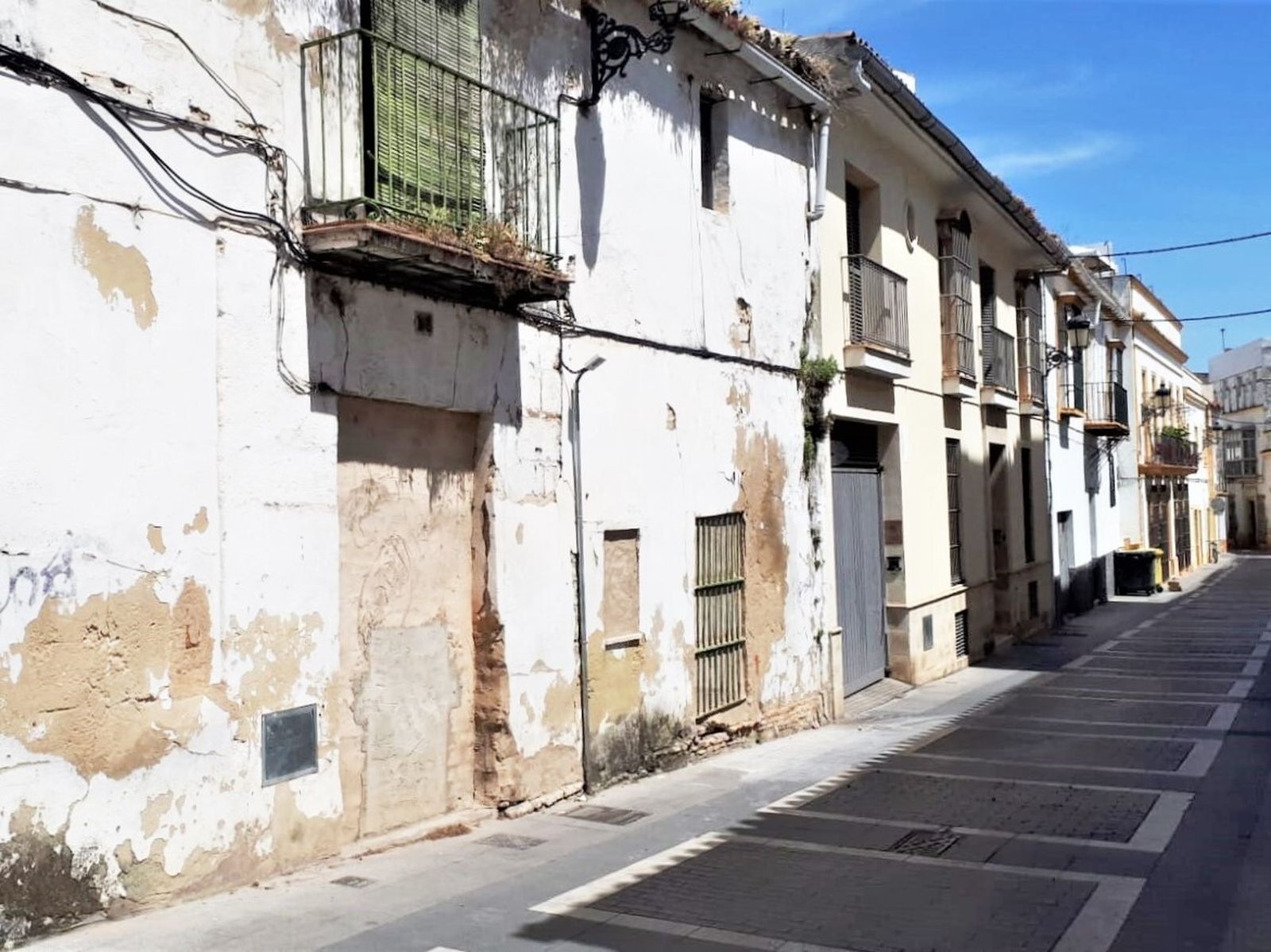 Calle Molineros, en el centro de Jerez