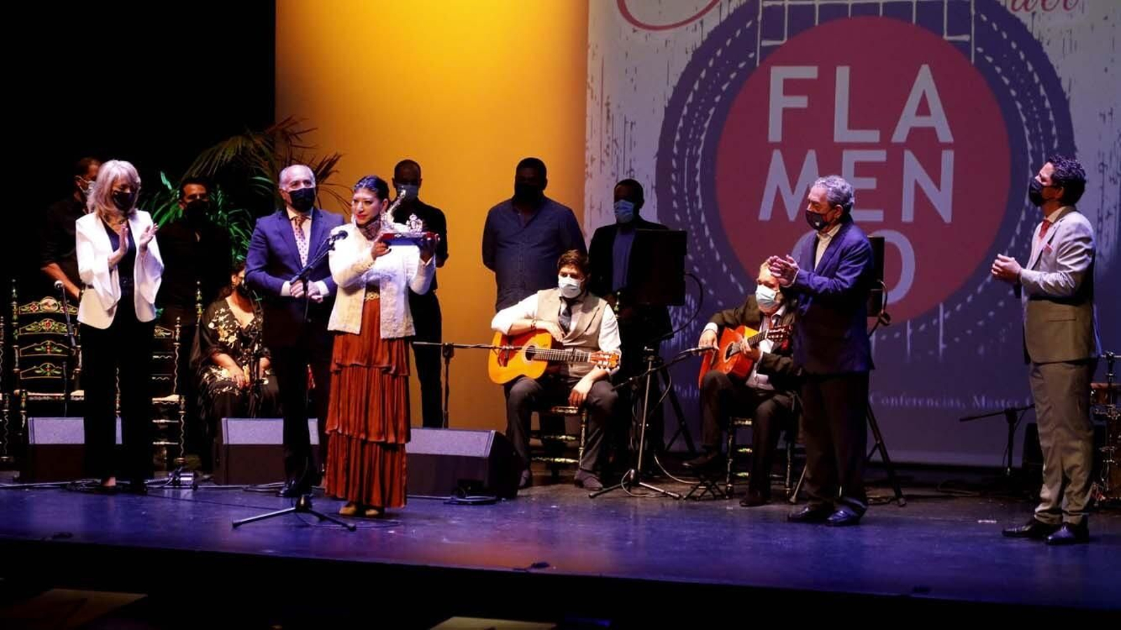Las fotos de la entrega de la Palma de Plata a Manuela Carrasco