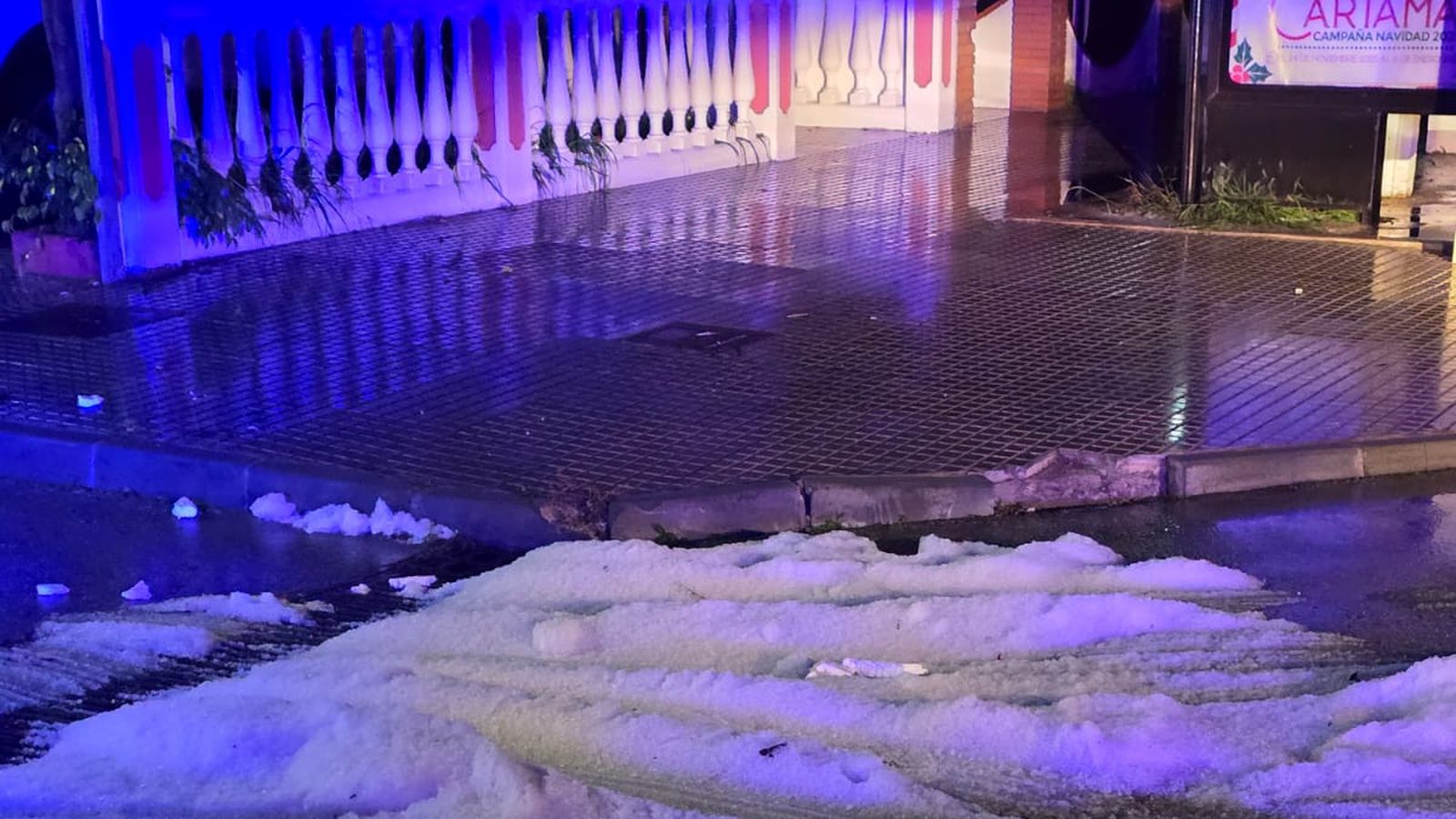 Granizada en Cártama