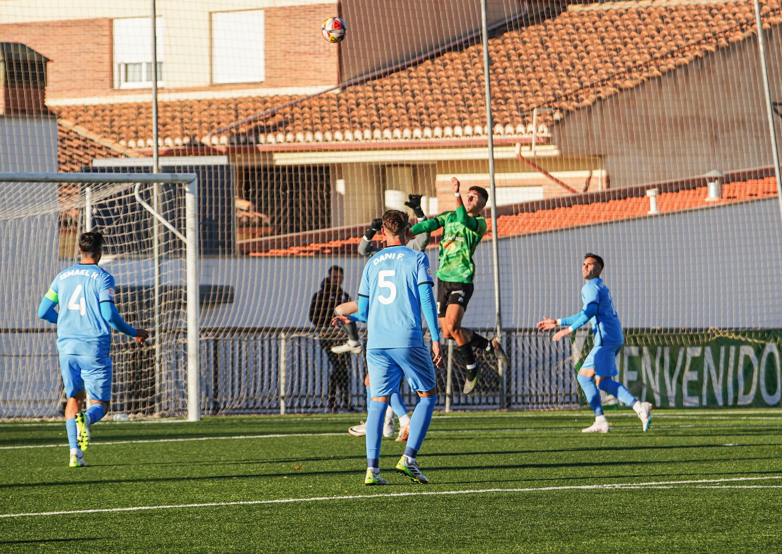 Imagen del encuentro del Huétor Vega