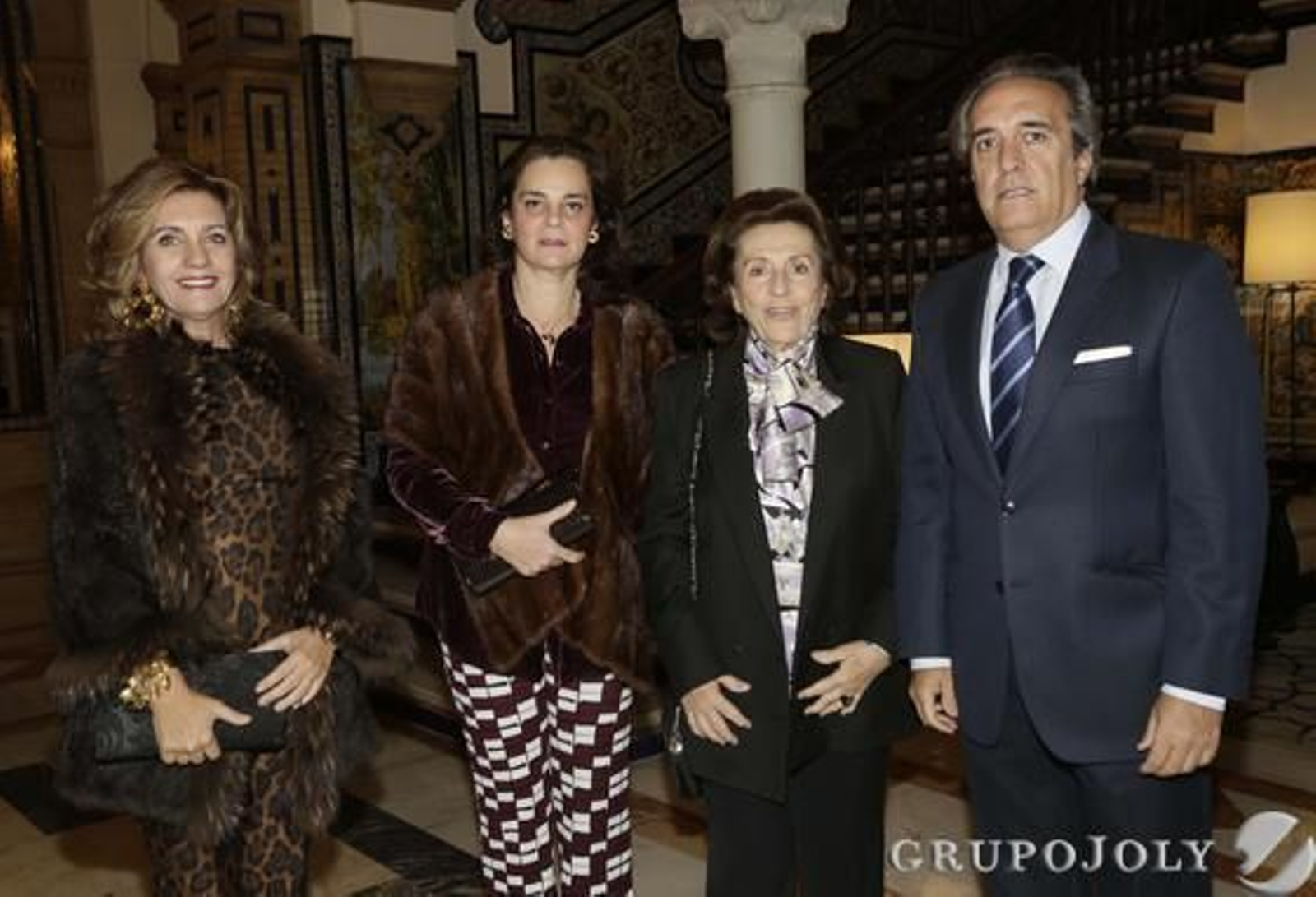 Mayda Ybarra, Verónica Lora, Mayda Valdenebro y Ramón Ybarra.