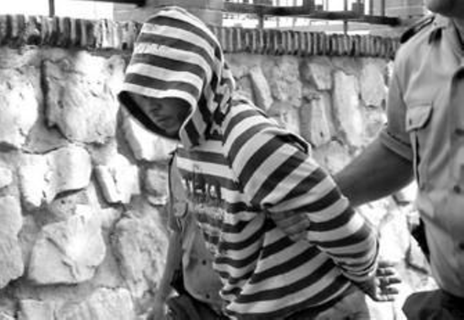 El presunto asesino de la joven de Nerja, el lunes antes de pasar a disposición judicial.