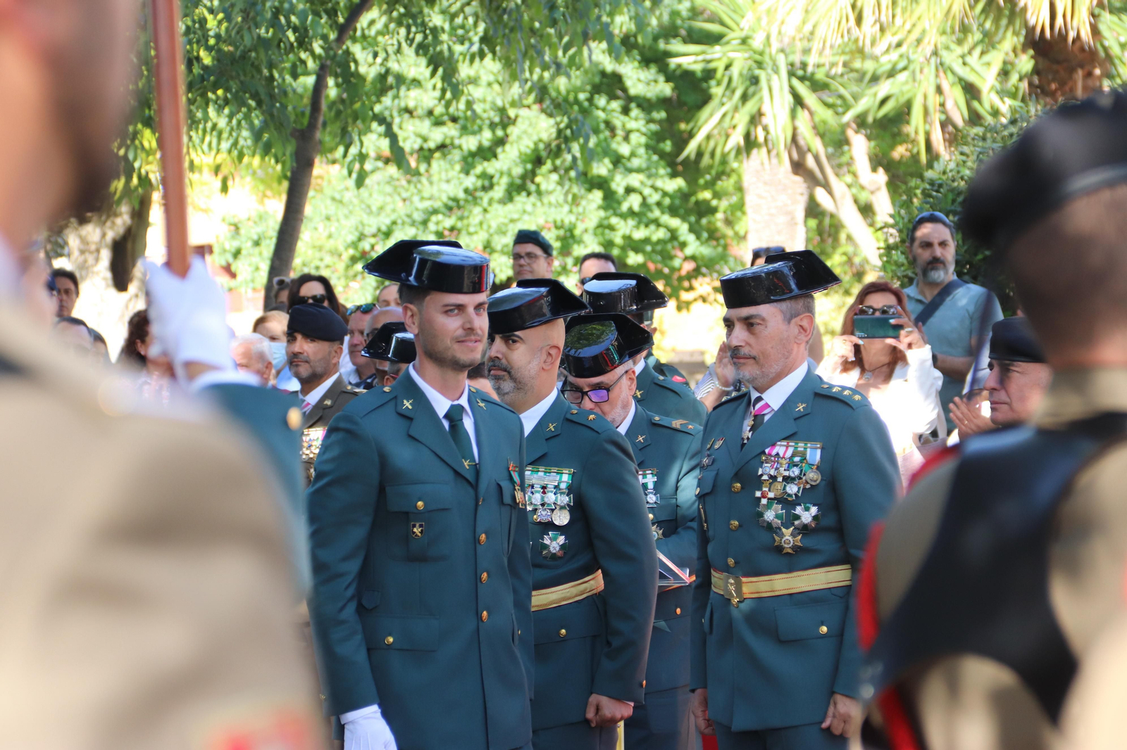 El gran desfile de la Guardia Civil en Montilla, en imágenes