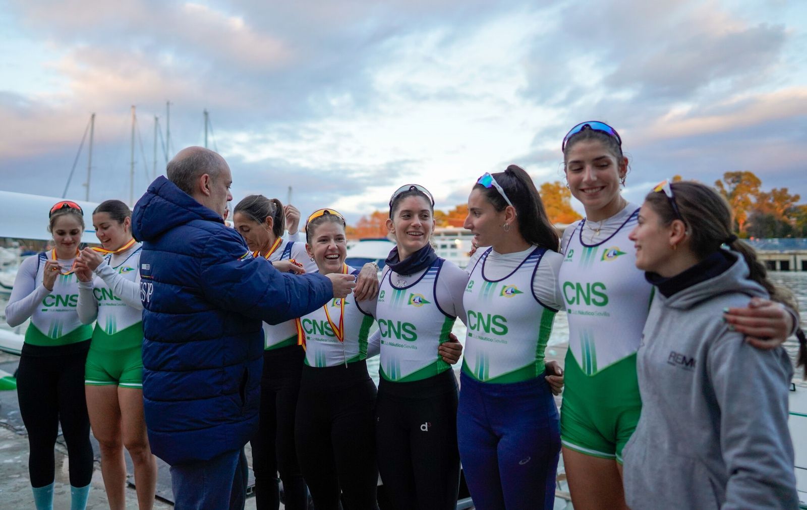 Las fotos de la primera regata de La Liga Nacional de Remo Olímpico Tradicional
