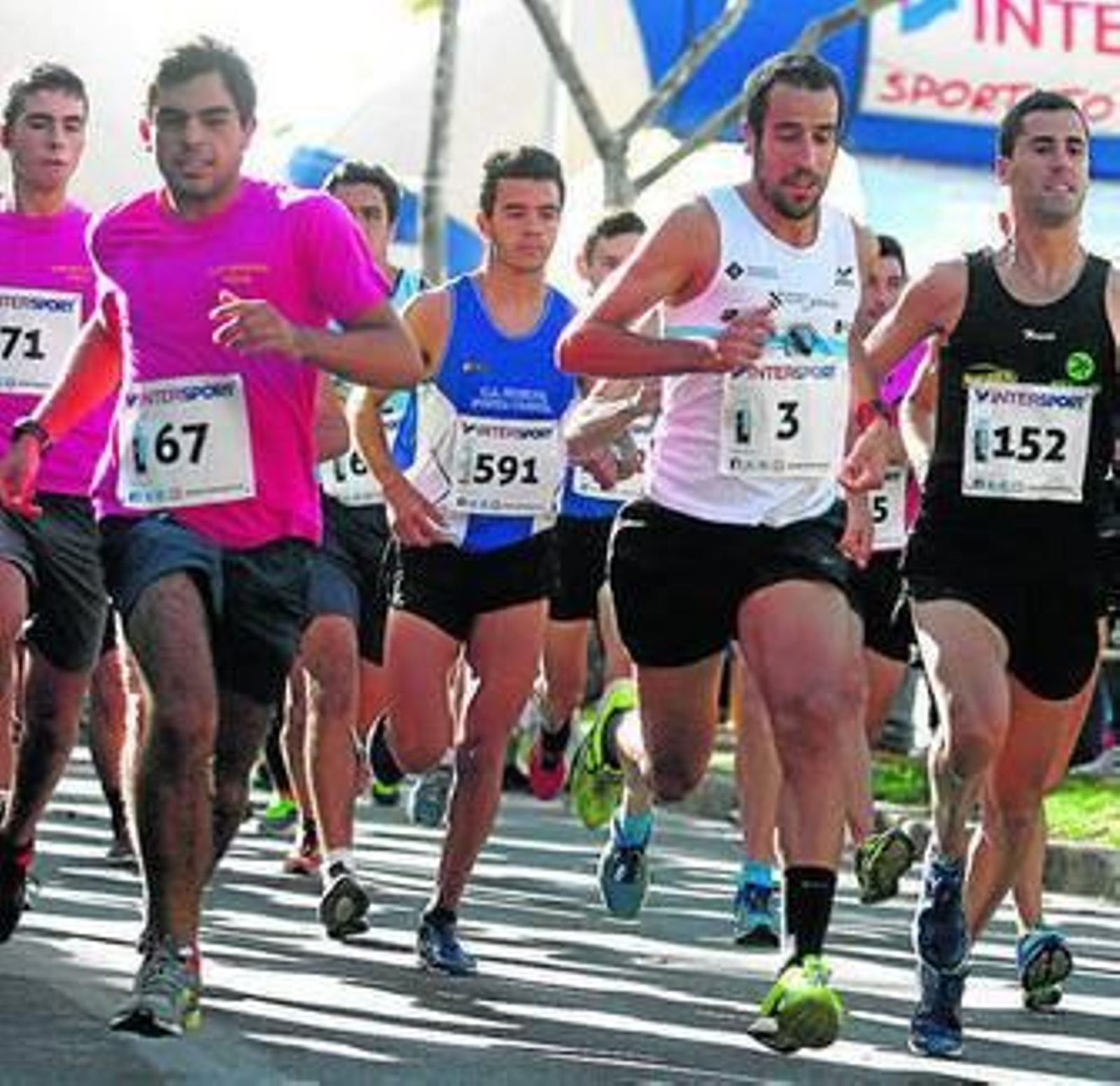 Los atletas volverán a tomar las calles de Huelva mañana. Los atletas volverán a tomar las calles de Huelva mañana.