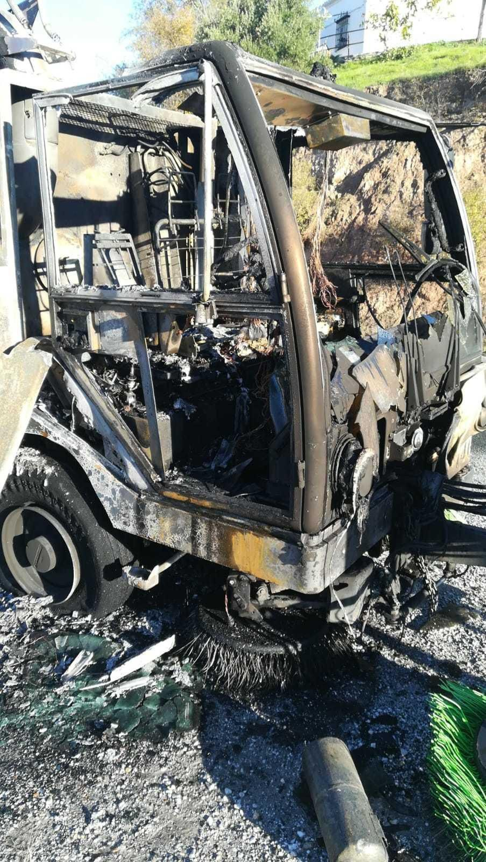 Estado en el que ha quedado la barredera