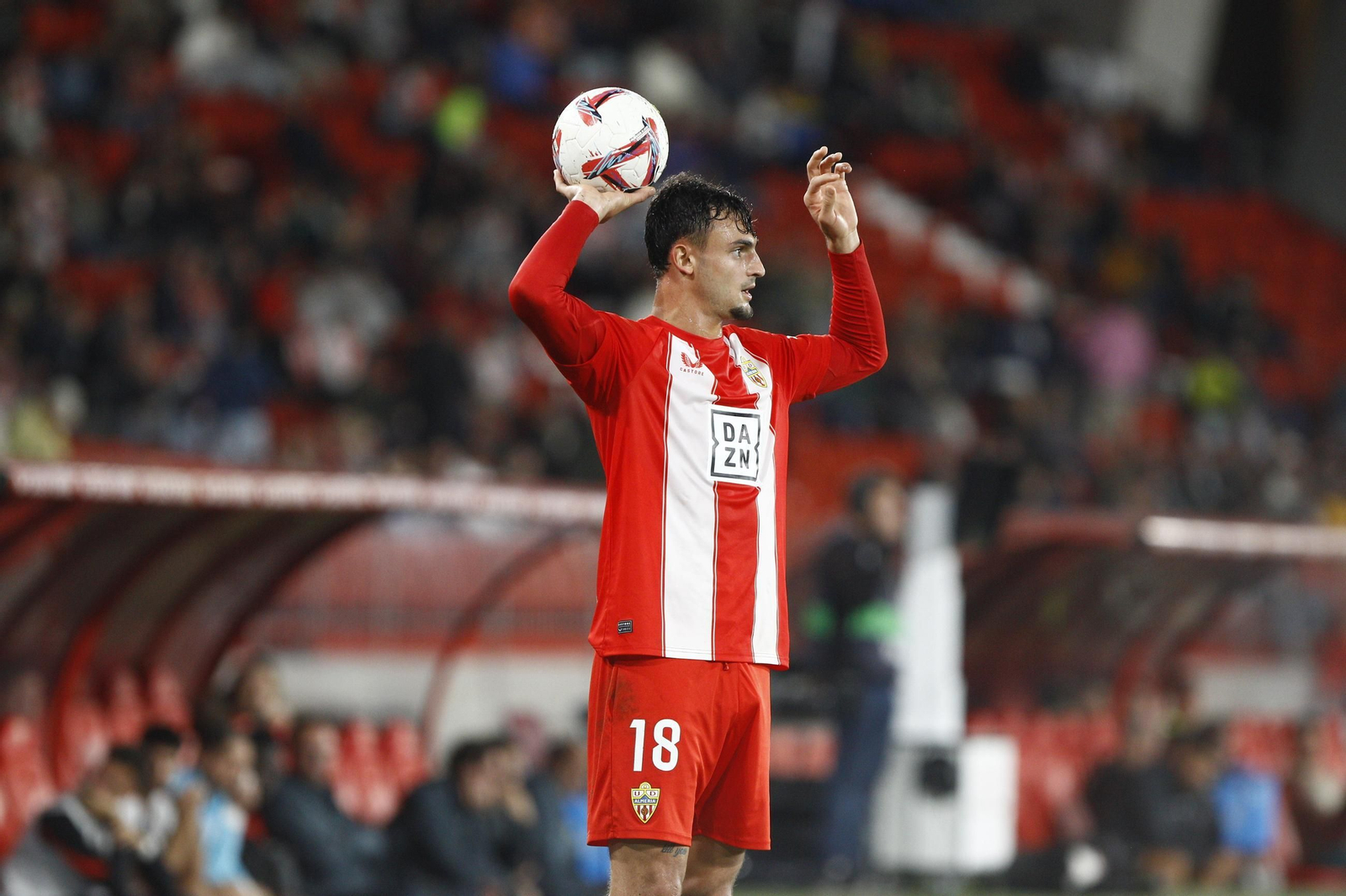 Las mejores imágenes del partido de fútbol U.D. Almería-Córdoba C.F.