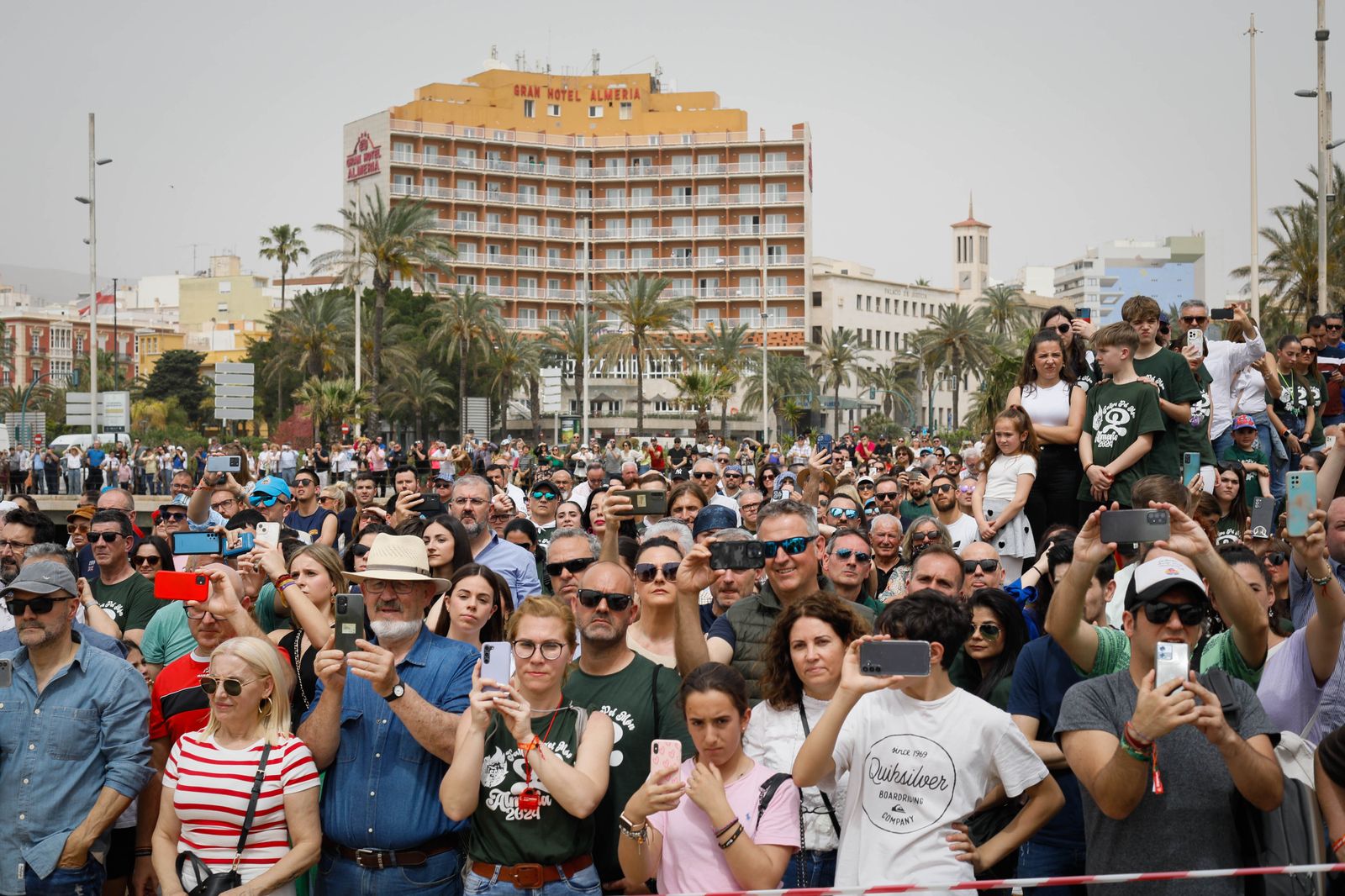 Las mejores imágenes de la "Globotá" en las fallas de Almería