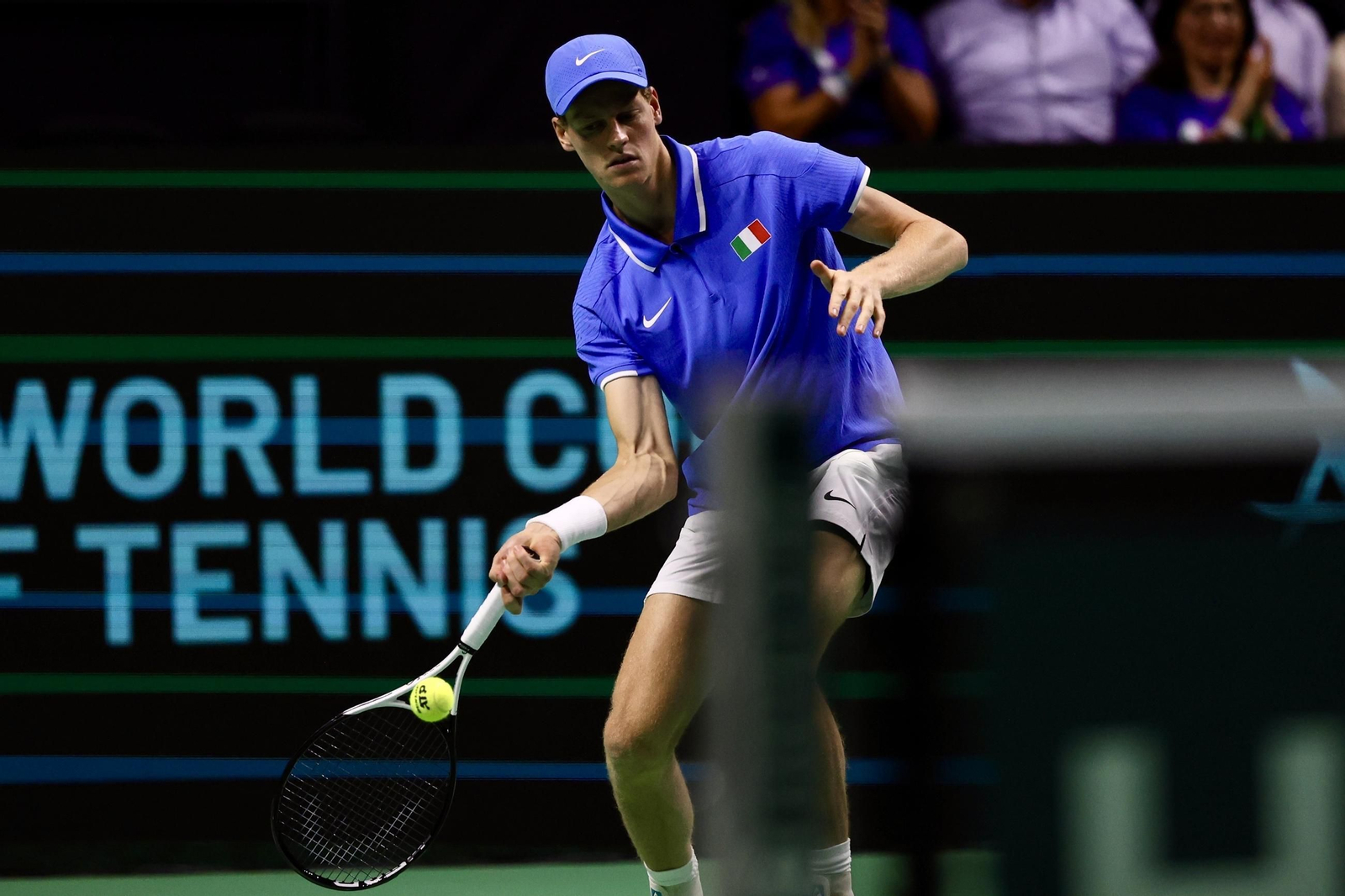 La celebración de Italia de la Copa Davis en Málaga, en fotos