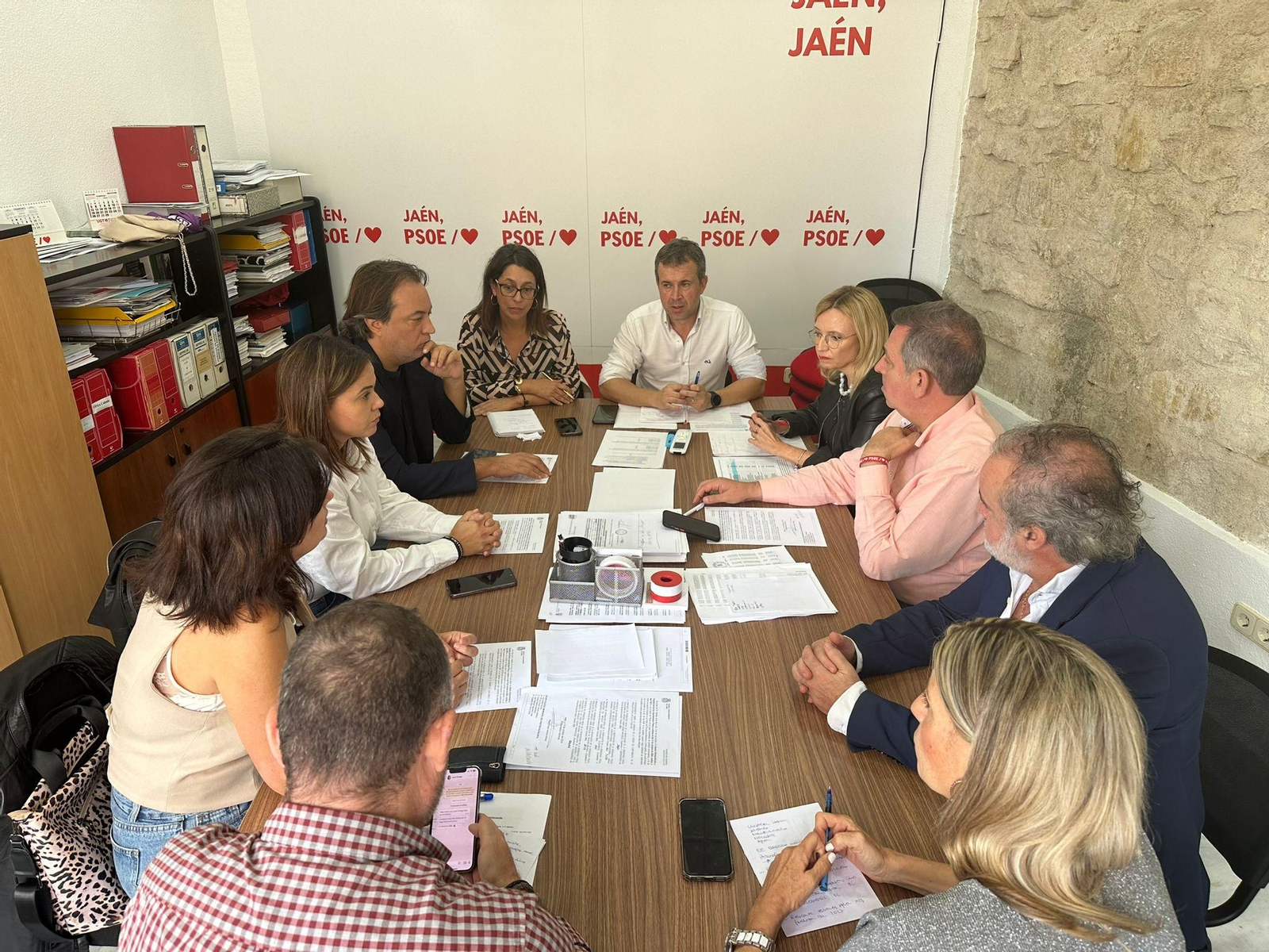 Reunión del grupo municipal socialista.