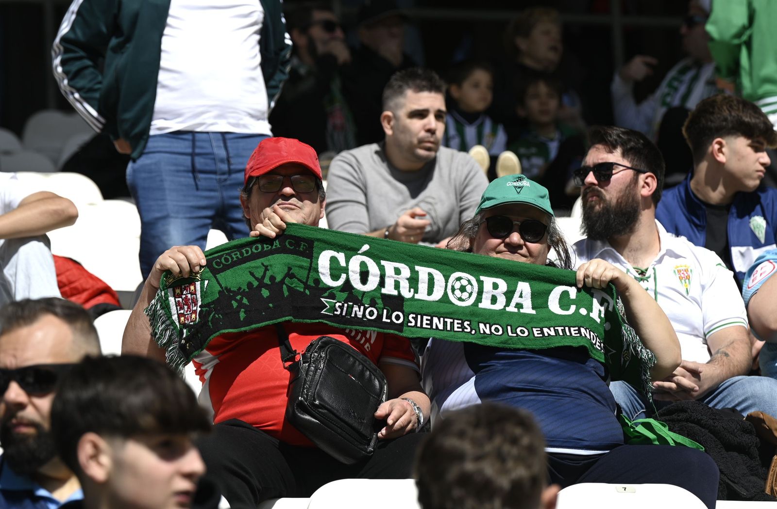 Las mejores fotos del ambiente en El Arcángel para el Córdoba CF - Leganés