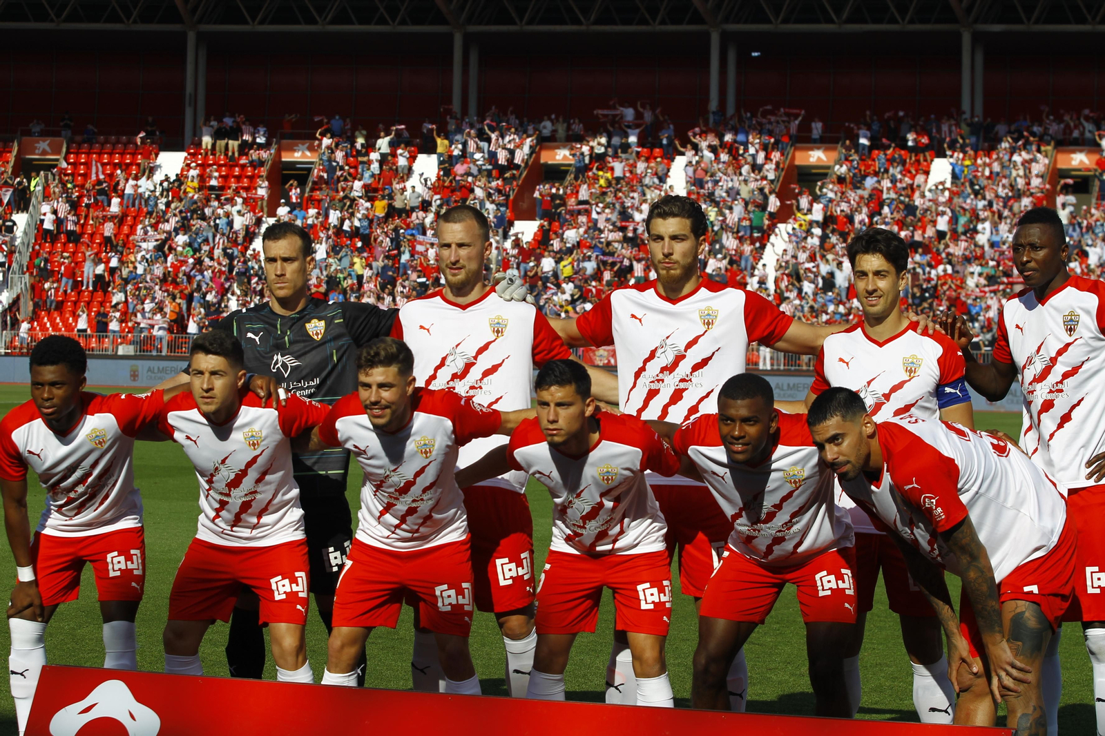 Imágenes del partido U.D. Almería-S.D. Amorebieta