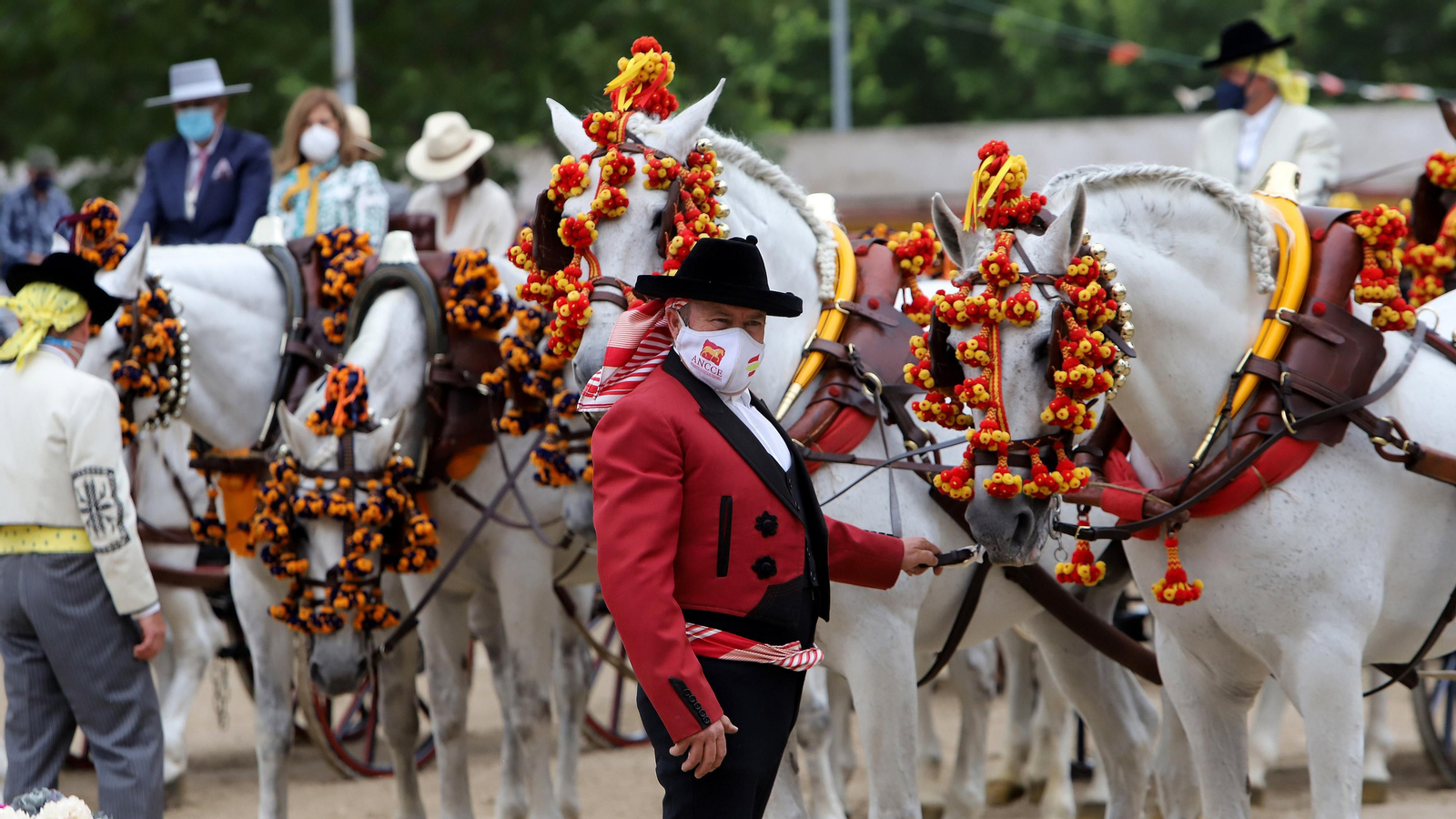 Entrega del Caballo de Oro 2020 al cochero Antonio Carrasco