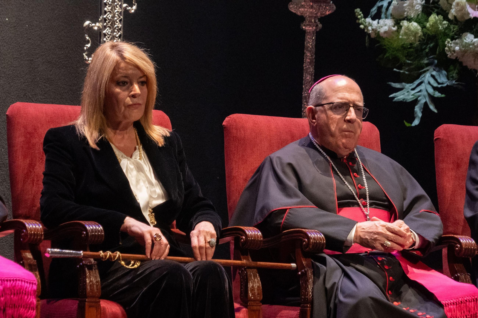 Imágenes del Pregón de la Semana Santa de Huelva 2025, a cargo de Fernando Romero