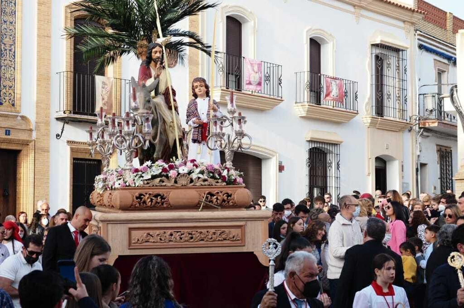Domingo de Ramos en Palos de la Frontera.