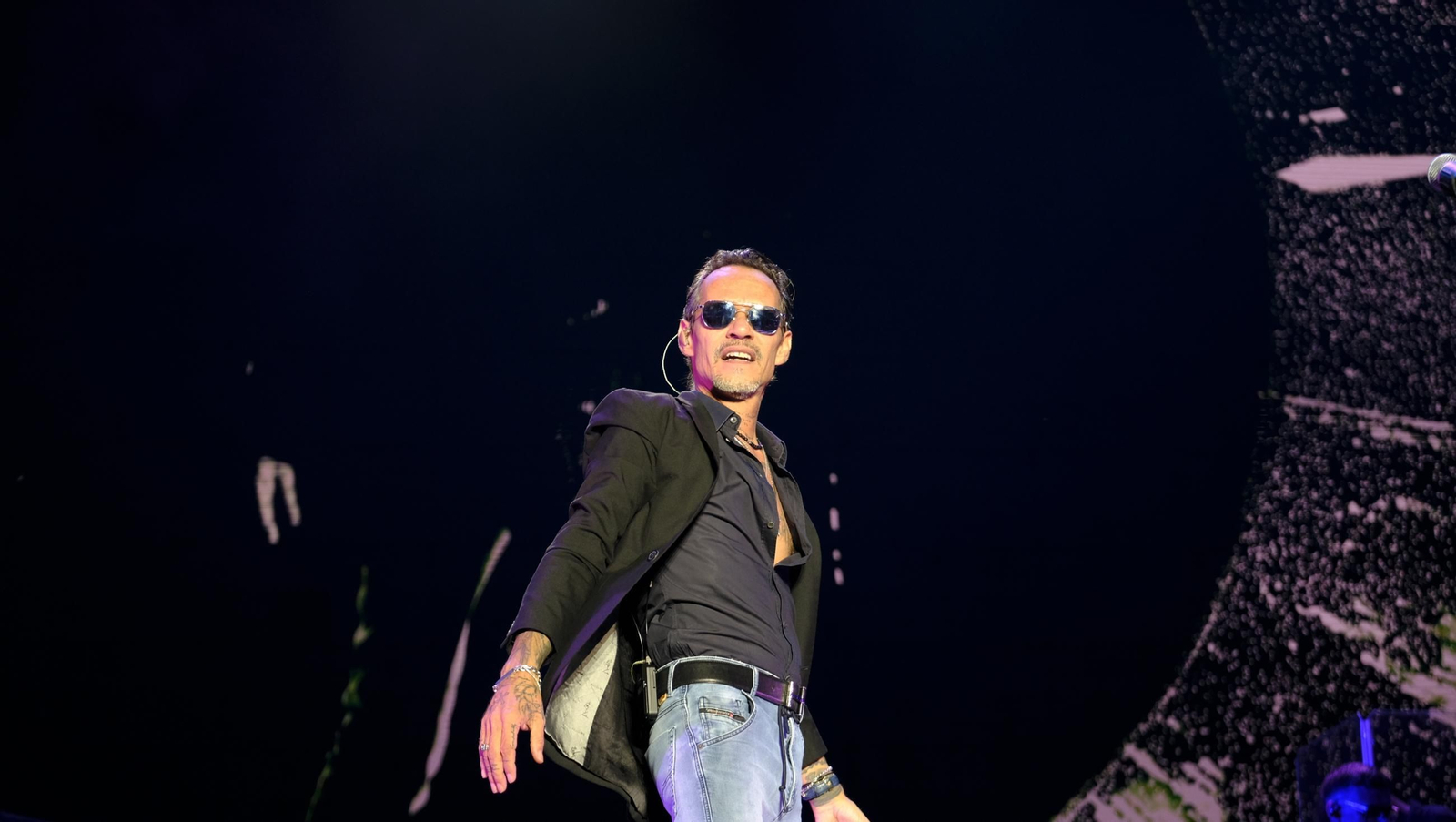Concierto de Marc Anthony en Roquetas, en imágenes