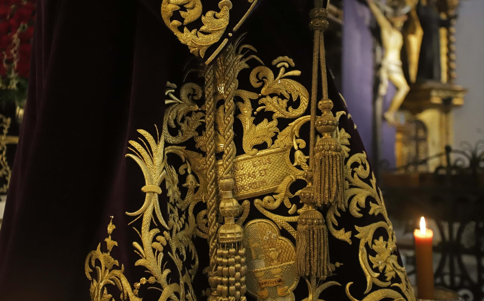 El Solemne besamanos a Jesús del Gran Poder de La Línea, en imágenes