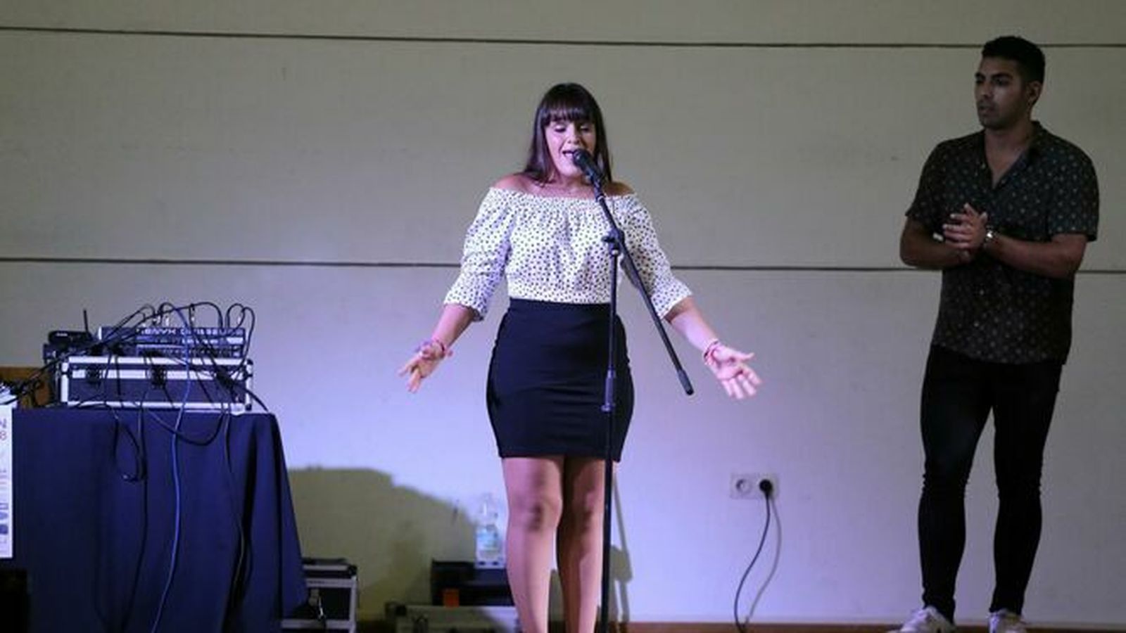 Una imagen de la edición del año pasado del concurso La Voz Joven de la Bahía.